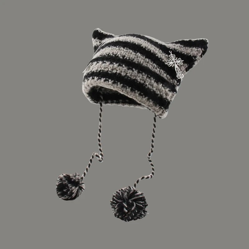 Cat Ears Beanie - Concordia Style Boutique