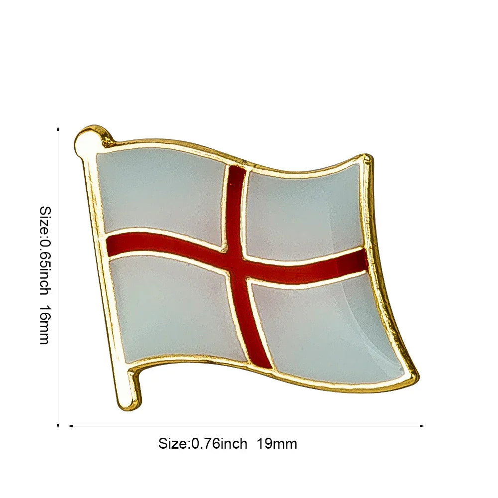 England Metal Flag Lapel Pin Badge KS-0234