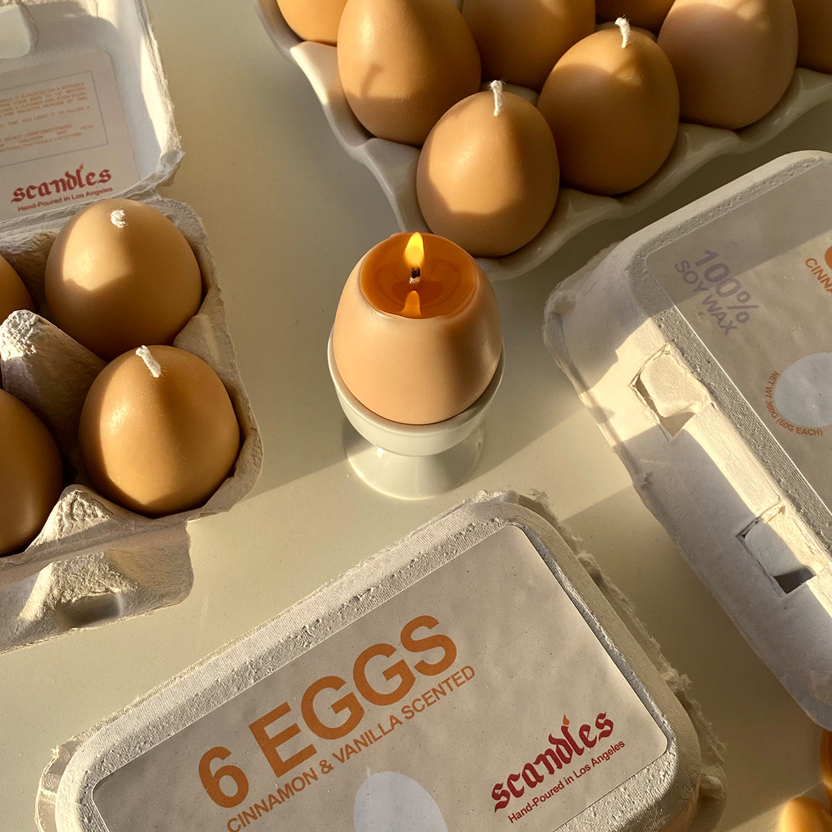 Egg Candles - 6 Pack Box - Concordia Style Boutique