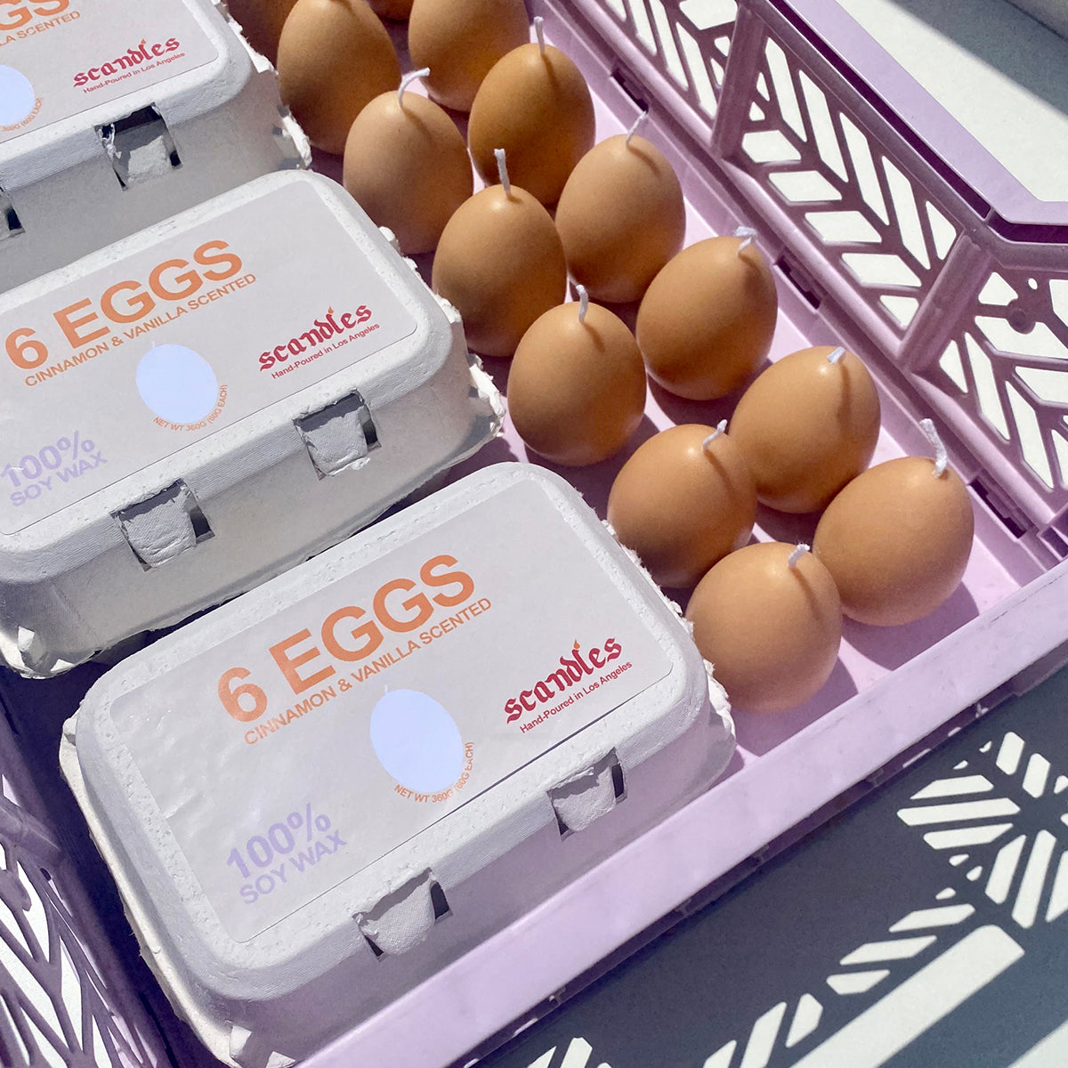 Egg Candles - 6 Pack Box - Concordia Style Boutique