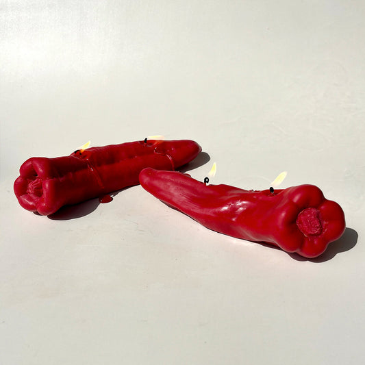 Chili Pepper Candle - Red - Concordia Style Boutique