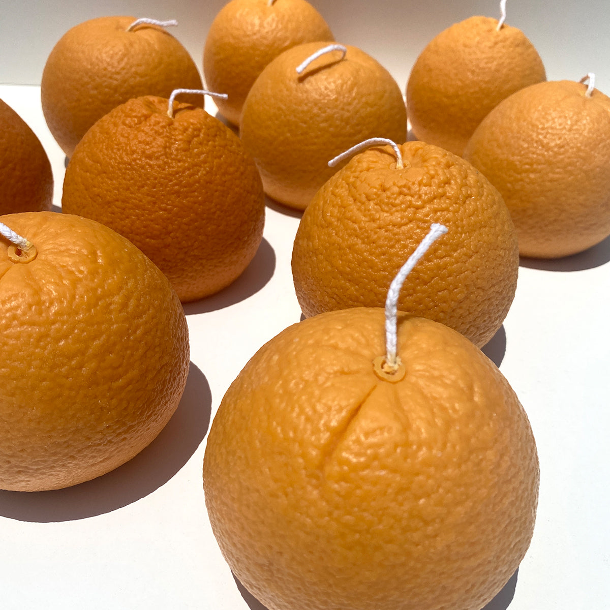 Large Orange Candle - Concordia Style Boutique