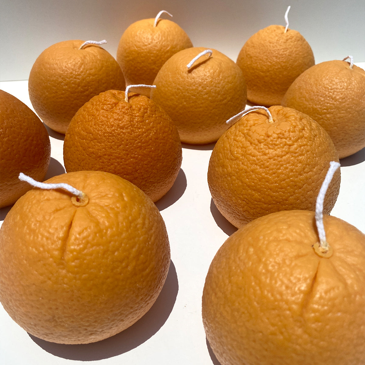 Large Orange Candle - Concordia Style Boutique