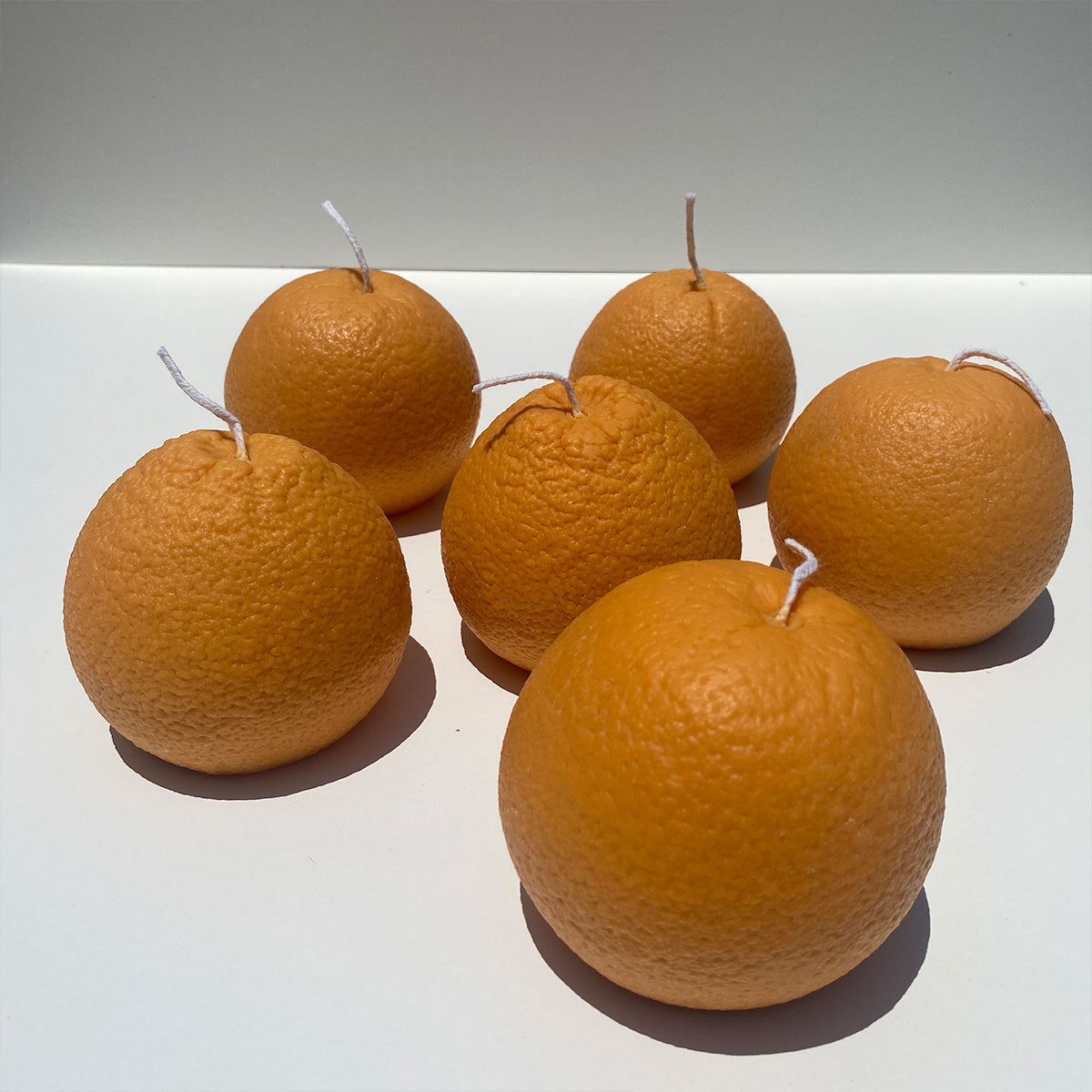 Large Orange Candle - Concordia Style Boutique