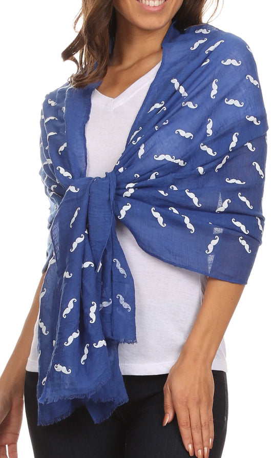 Sakkas Hillary summer breeze lightweight flowing sheer gauze wrap scarf - Concordia Style Boutique