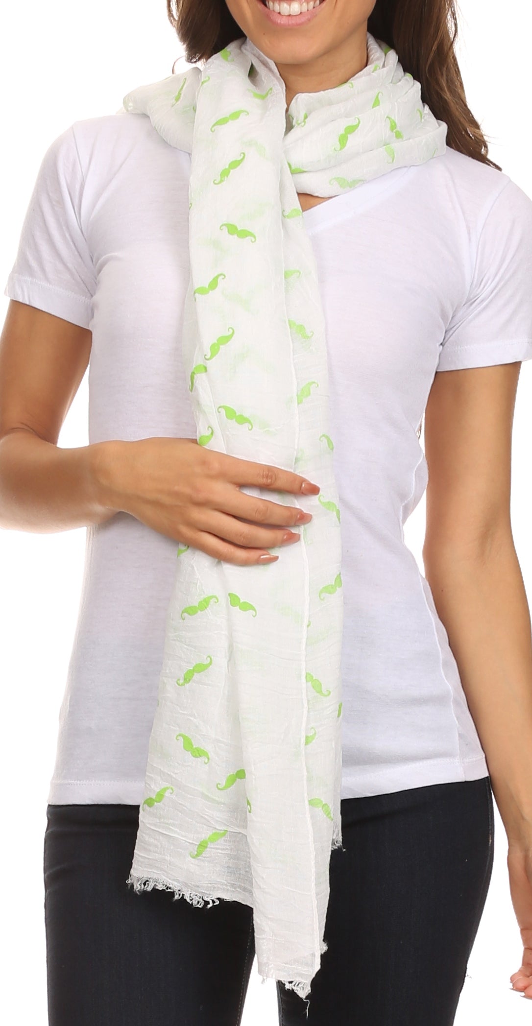 Sakkas Hillary summer breeze lightweight flowing sheer gauze wrap scarf - Concordia Style Boutique