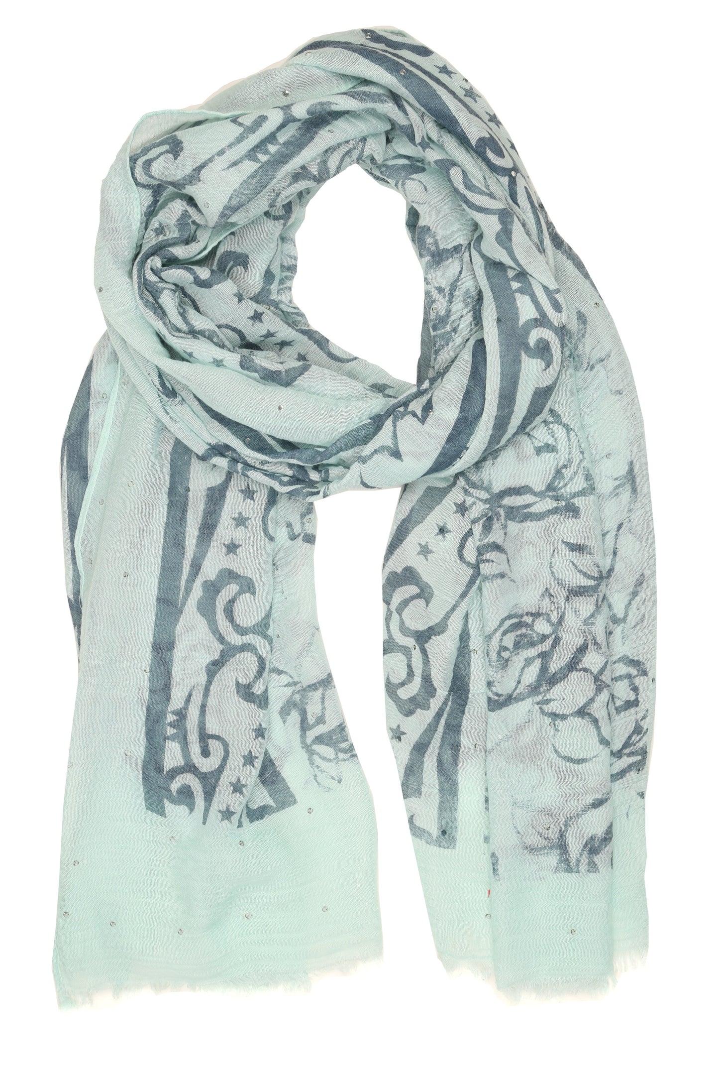 Sakkas Hillary summer breeze lightweight flowing sheer gauze wrap scarf - Concordia Style Boutique