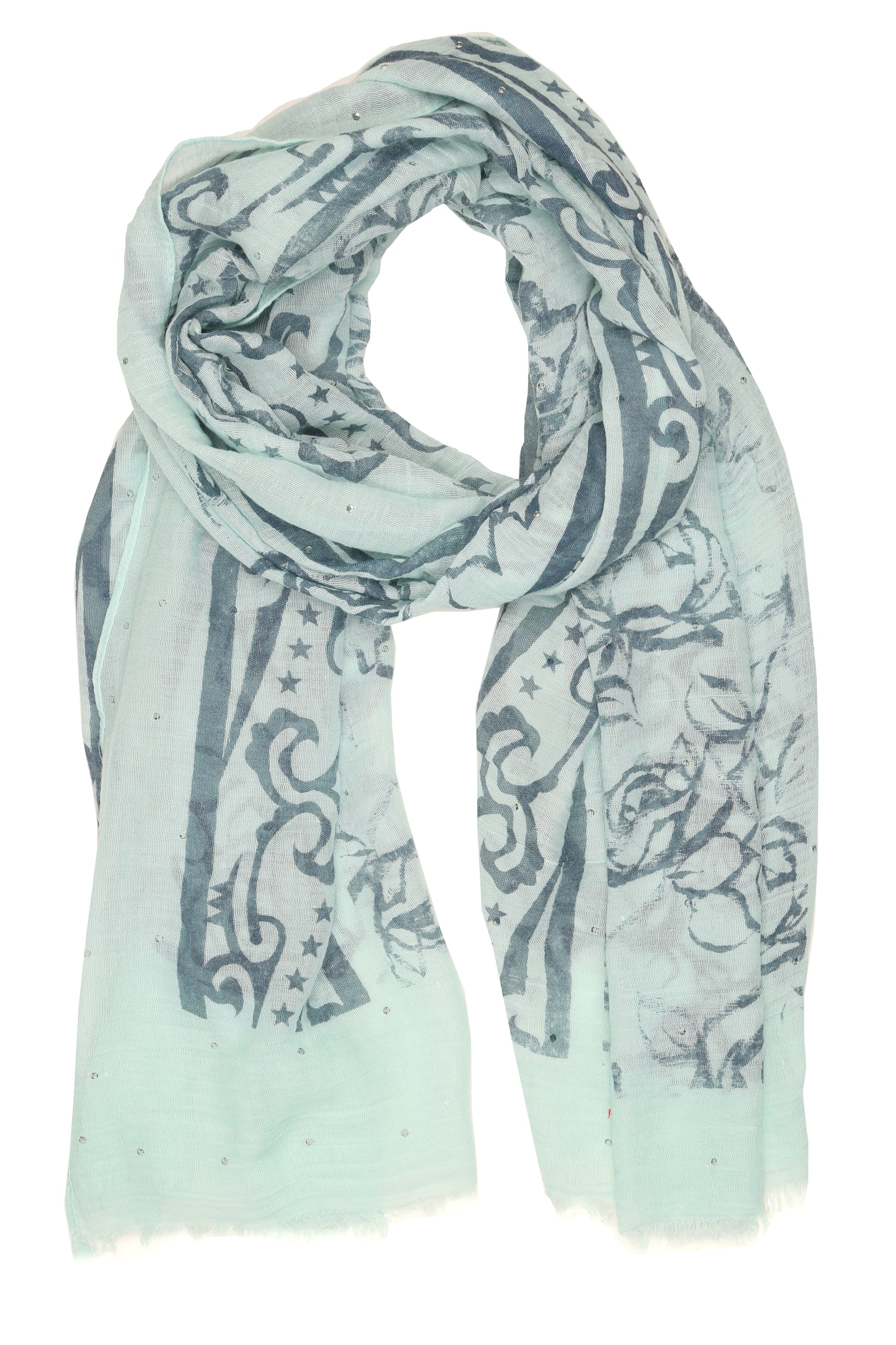 Sakkas Hillary summer breeze lightweight flowing sheer gauze wrap scarf - Concordia Style Boutique