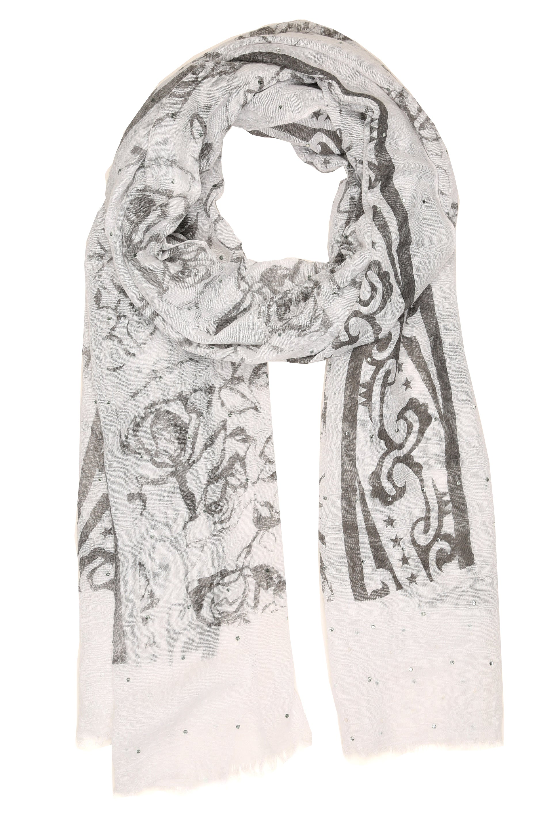 Sakkas Hillary summer breeze lightweight flowing sheer gauze wrap scarf - Concordia Style Boutique