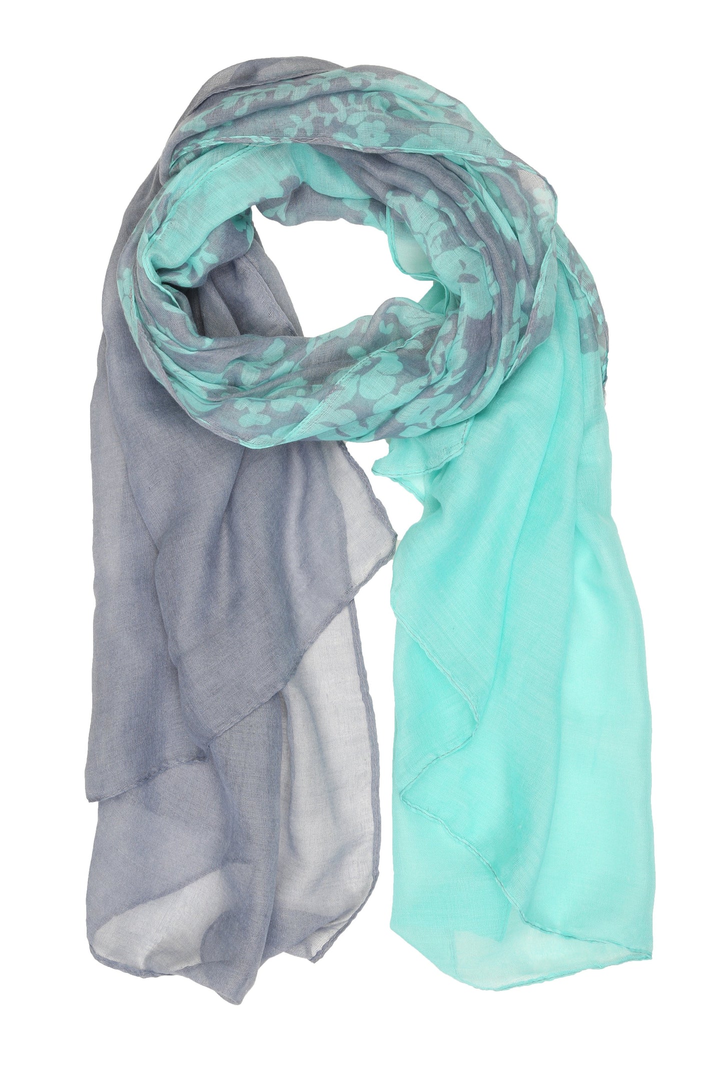 Sakkas Nichole summer gauze featherweight patterned versitile sheer scarf wrap - Concordia Style Boutique