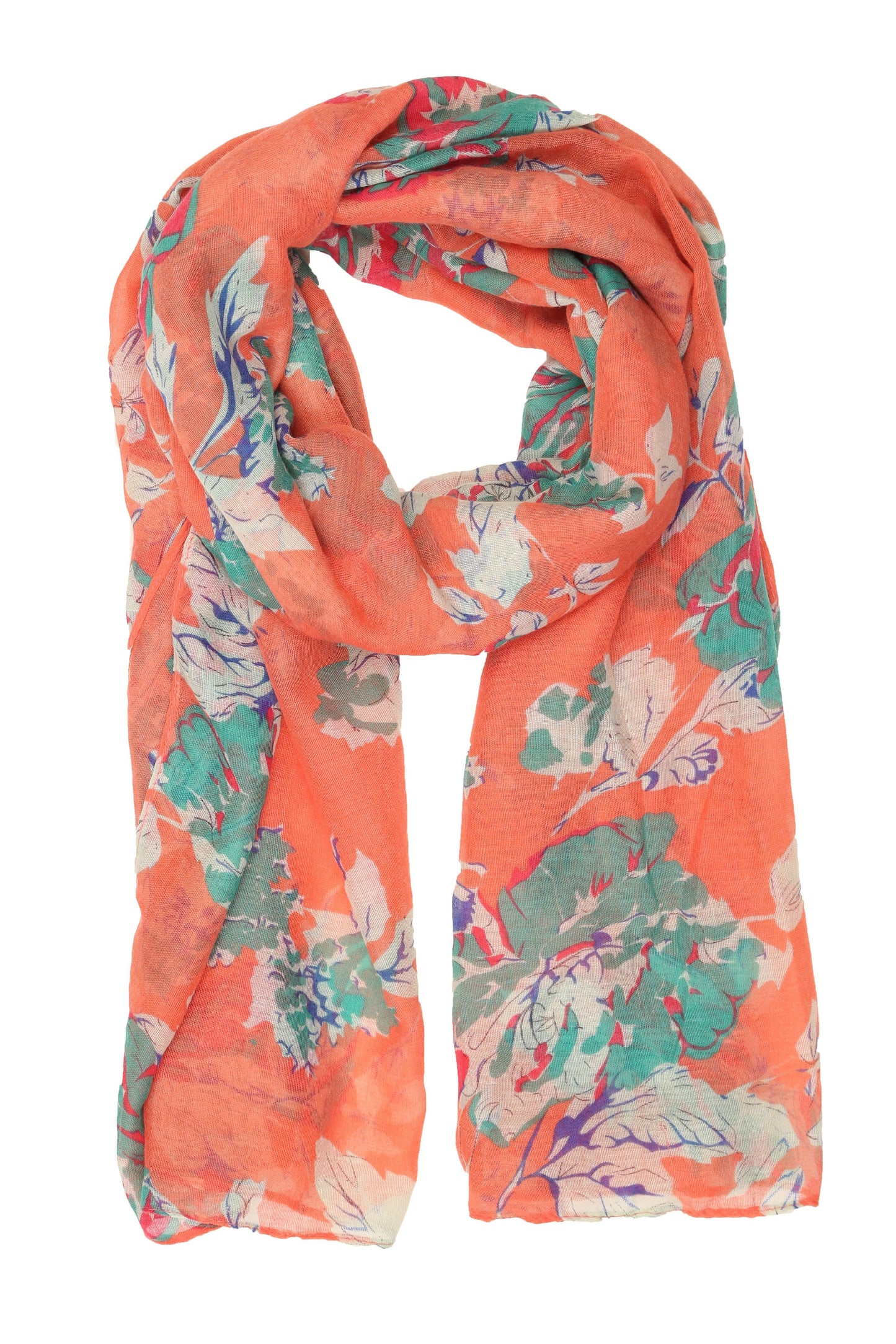 Sakkas Nichole summer gauze featherweight patterned versitile sheer scarf wrap - Concordia Style Boutique