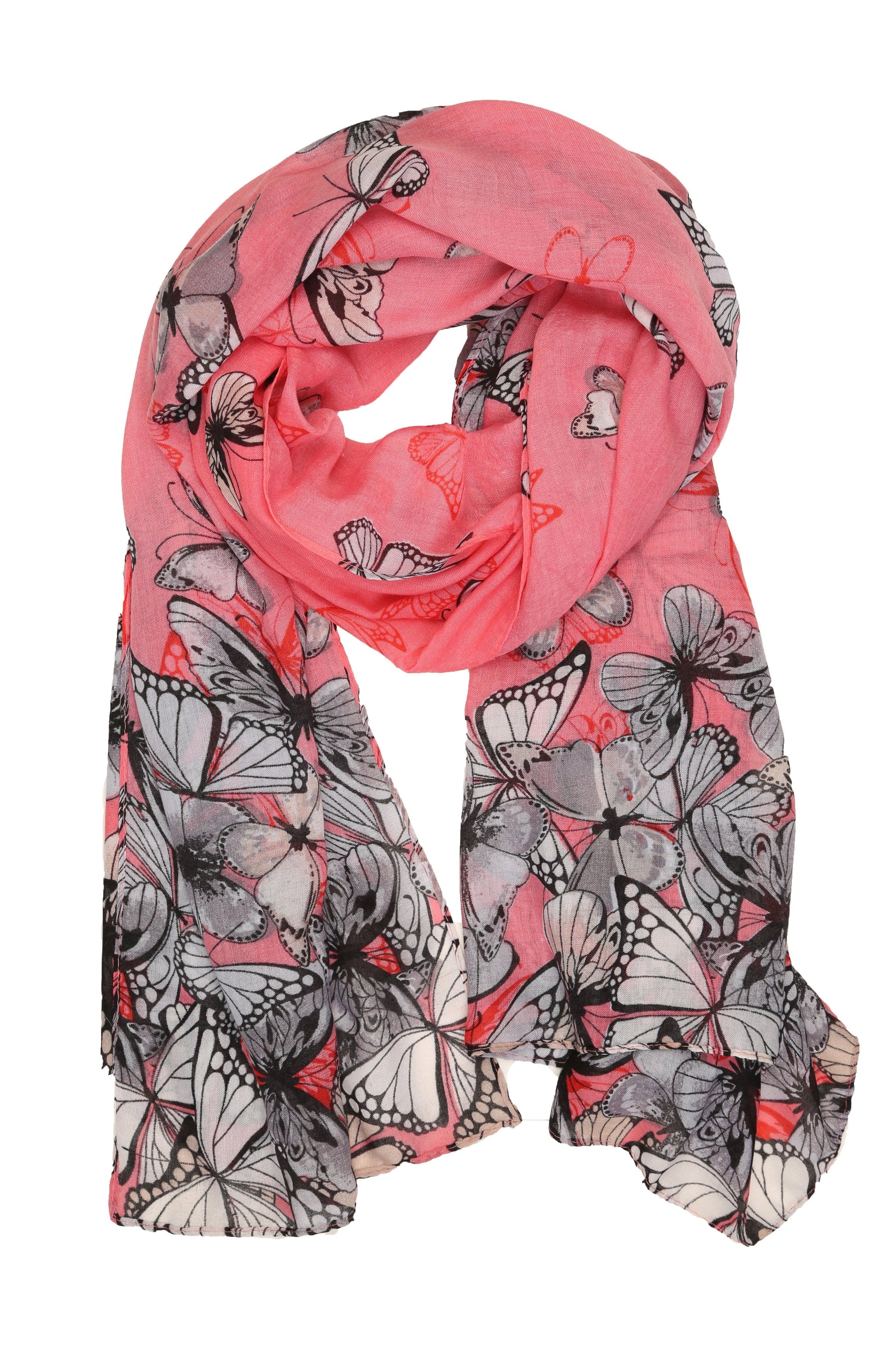 Sakkas Nichole summer gauze featherweight patterned versitile sheer scarf wrap - Concordia Style Boutique
