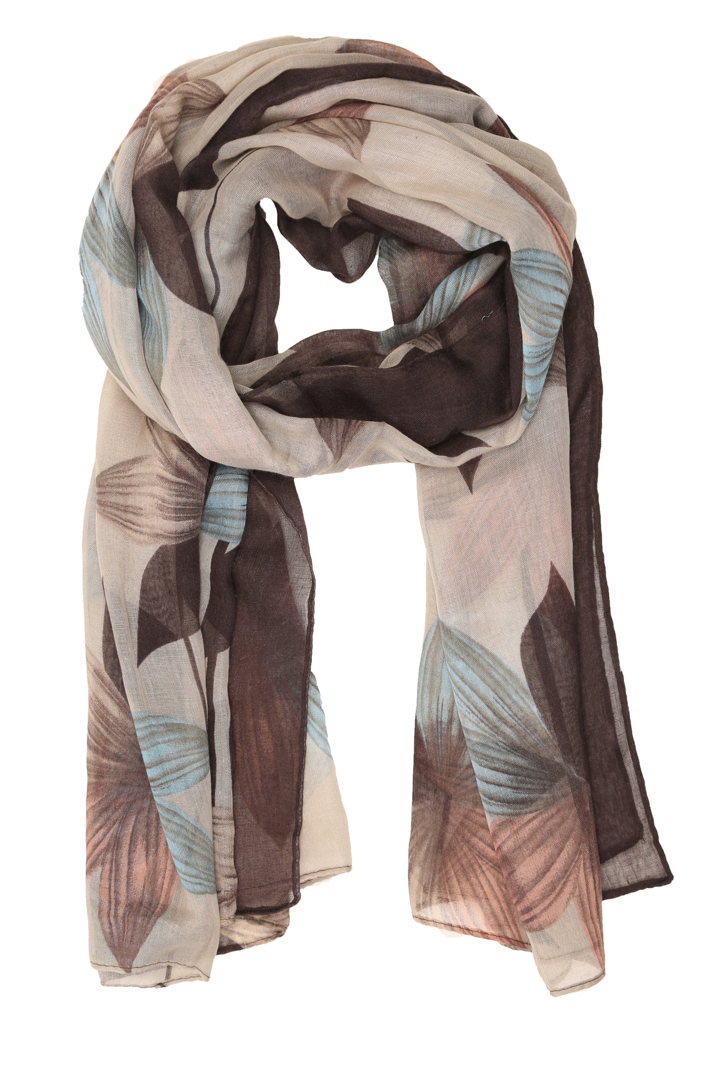 Sakkas Nichole summer gauze featherweight patterned versitile sheer scarf wrap - Concordia Style Boutique