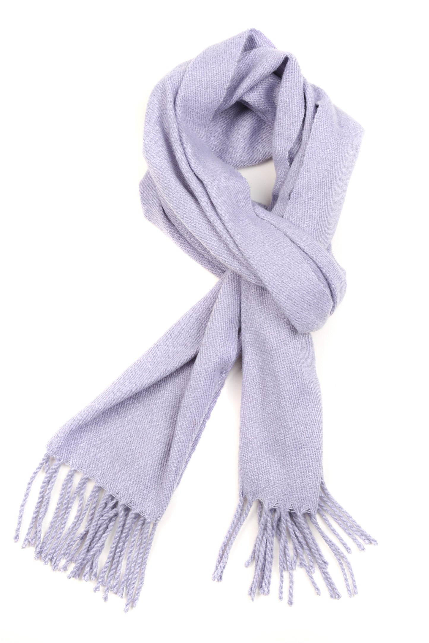 Sakkas Booker Cashmere Feel Solid Colored Unisex Winter Scarf With Fringe - Concordia Style Boutique