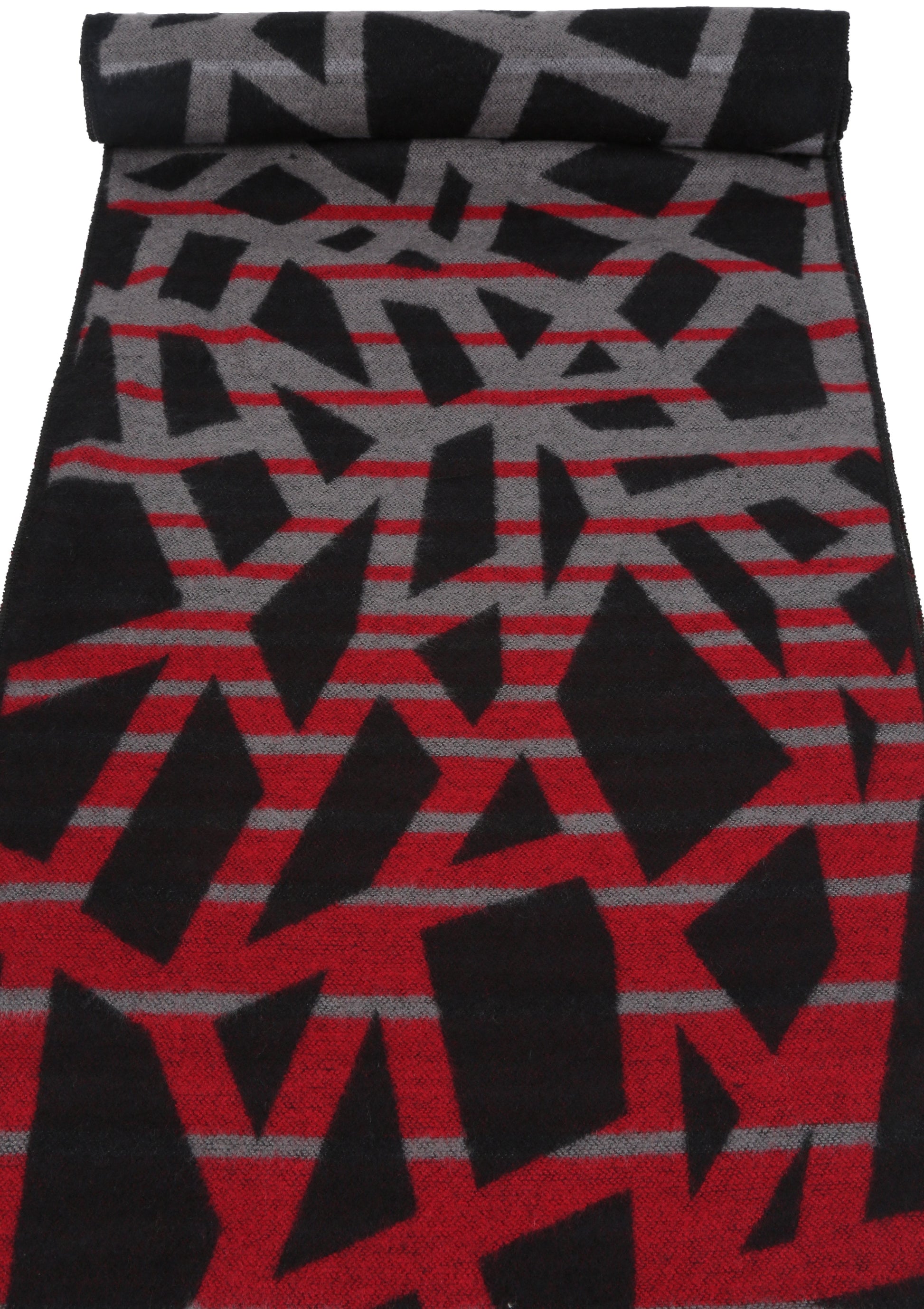 Sakkas Louek Long Wide Multi Colored Patterend UniSex Cashmere Feel Scarf - Concordia Style Boutique