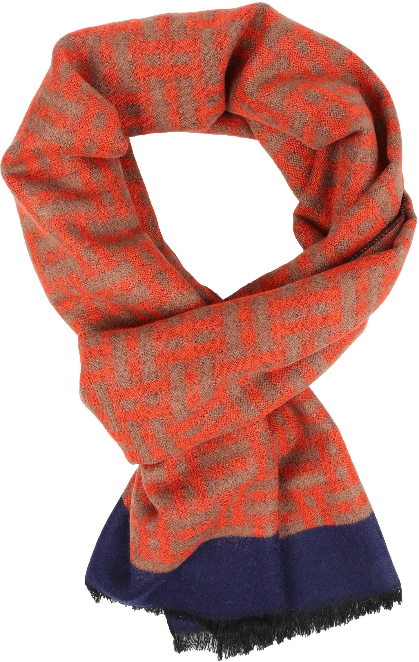Sakkas Jiel Long Wide Classic Multi Colored Pattern UniSex Cashmere Feel Scarf - Concordia Style Boutique
