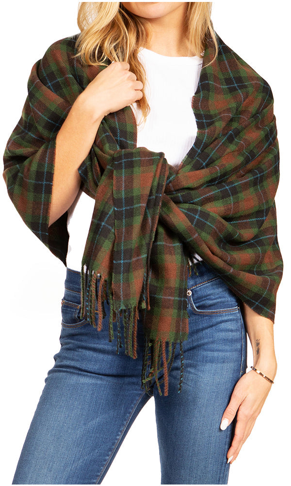 Sakkas Iris Warm Super Soft Cashmere Feel Pashmina Shawl / Scarf with Fringes - Concordia Style Boutique