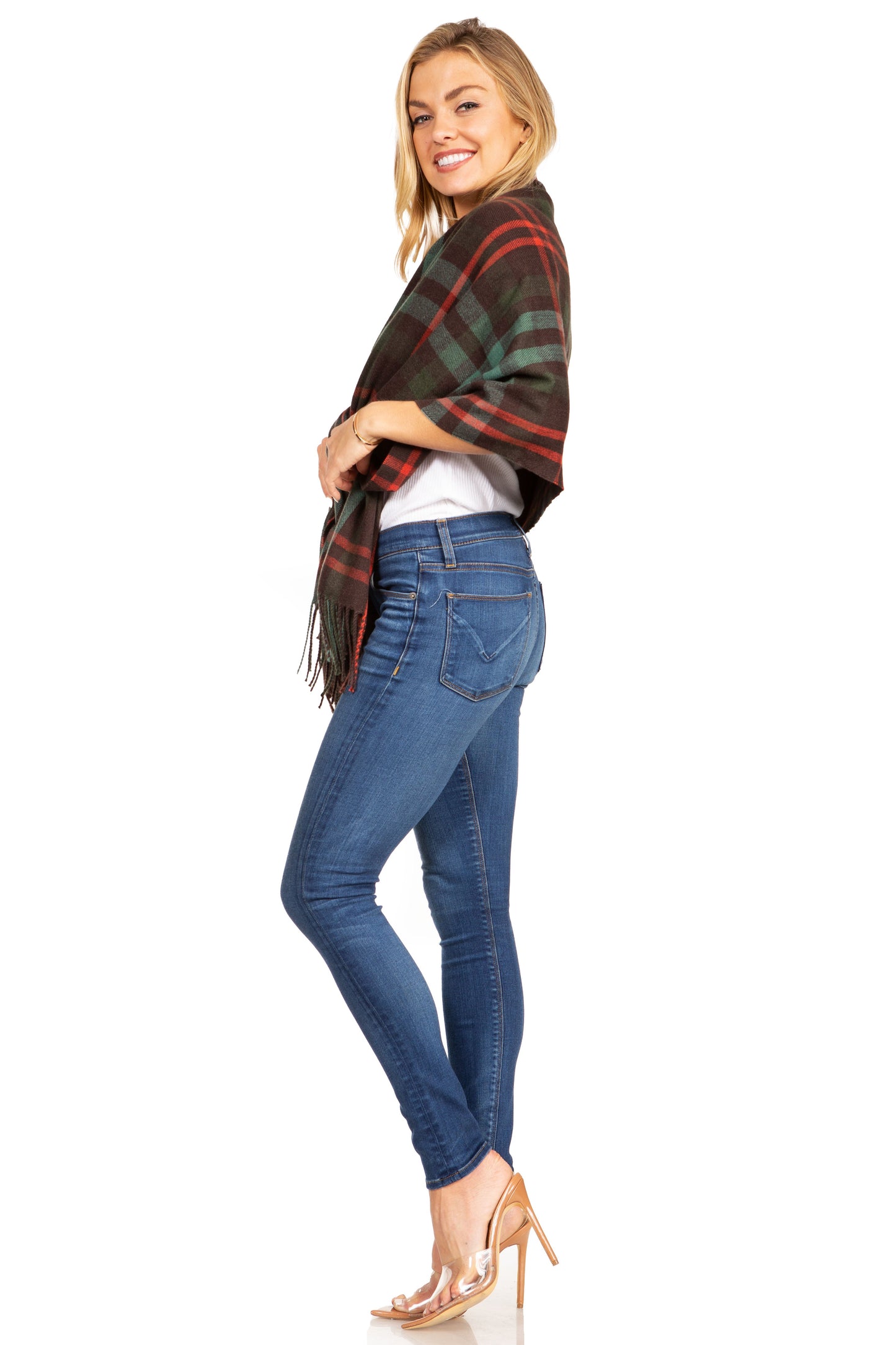 Sakkas Iris Warm Super Soft Cashmere Feel Pashmina Shawl / Scarf with Fringes - Concordia Style Boutique