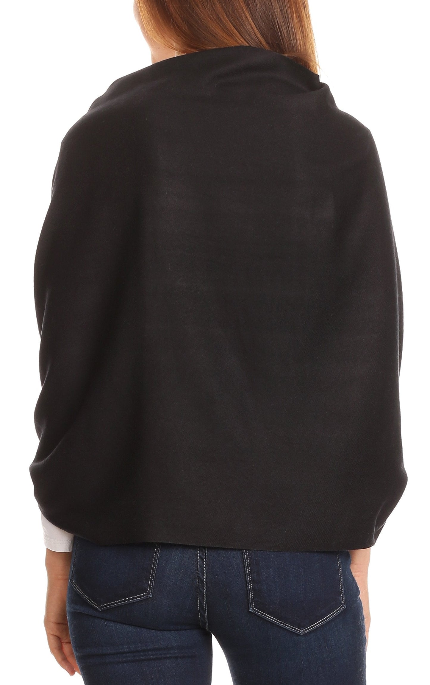 Sakkas Iris Warm Super Soft Cashmere Feel Pashmina Shawl / Scarf with Fringes - Concordia Style Boutique