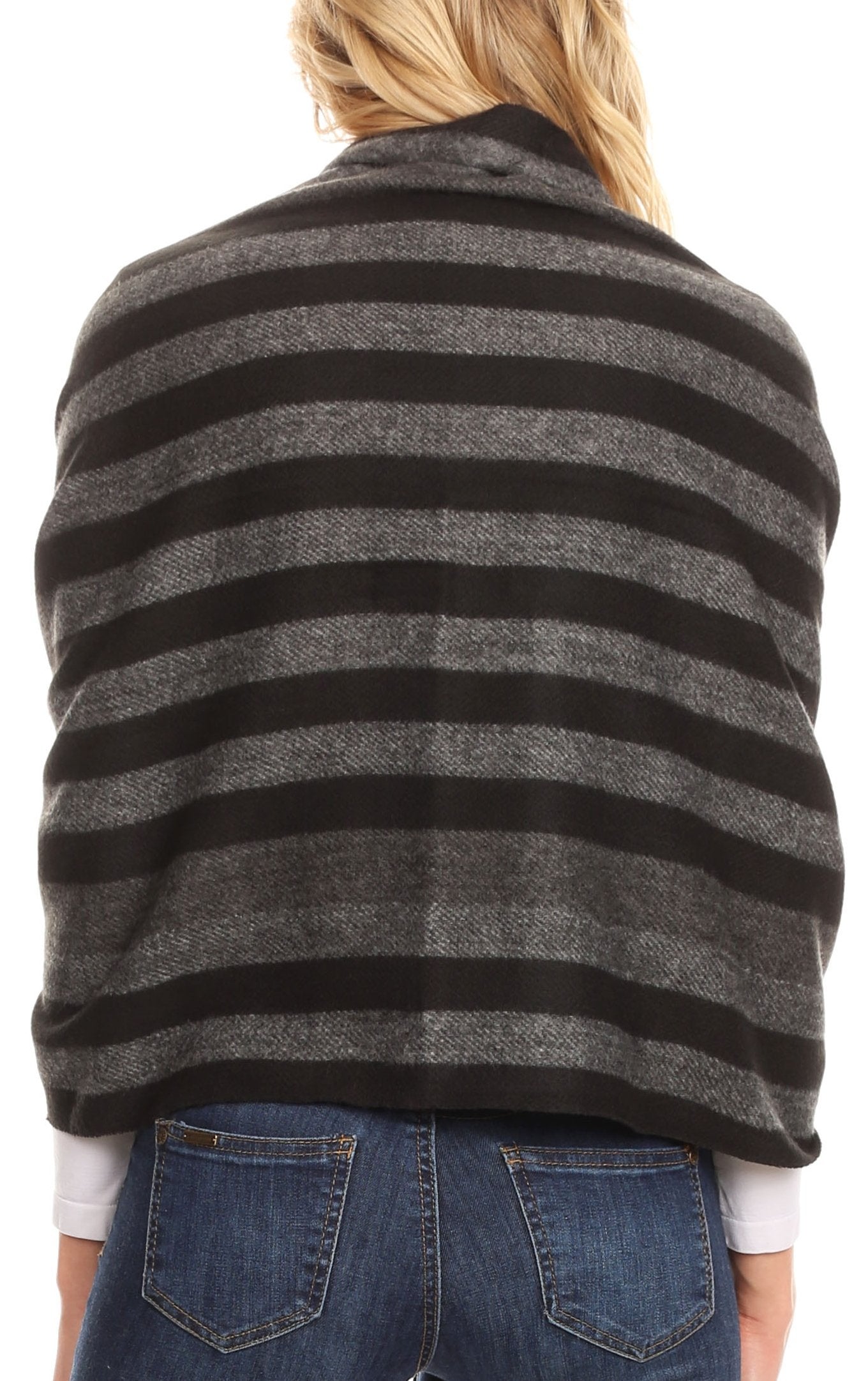 Sakkas Iris Warm Super Soft Cashmere Feel Pashmina Shawl / Scarf with Fringes - Concordia Style Boutique