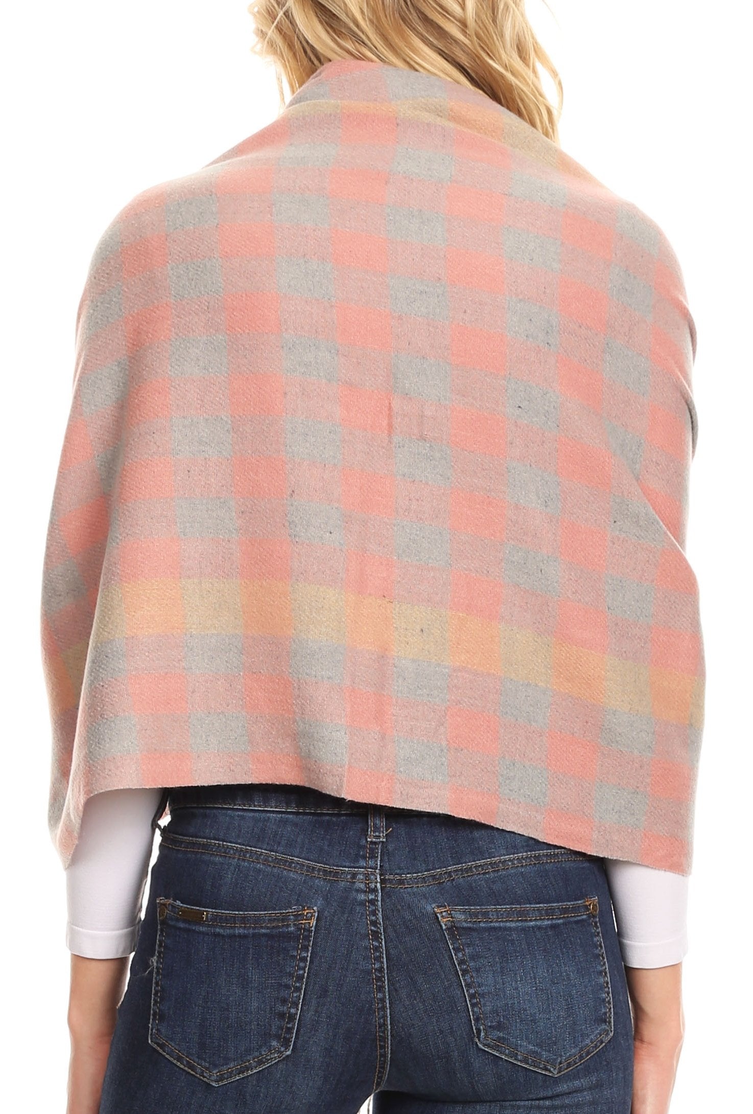Sakkas Iris Warm Super Soft Cashmere Feel Pashmina Shawl / Scarf with Fringes - Concordia Style Boutique