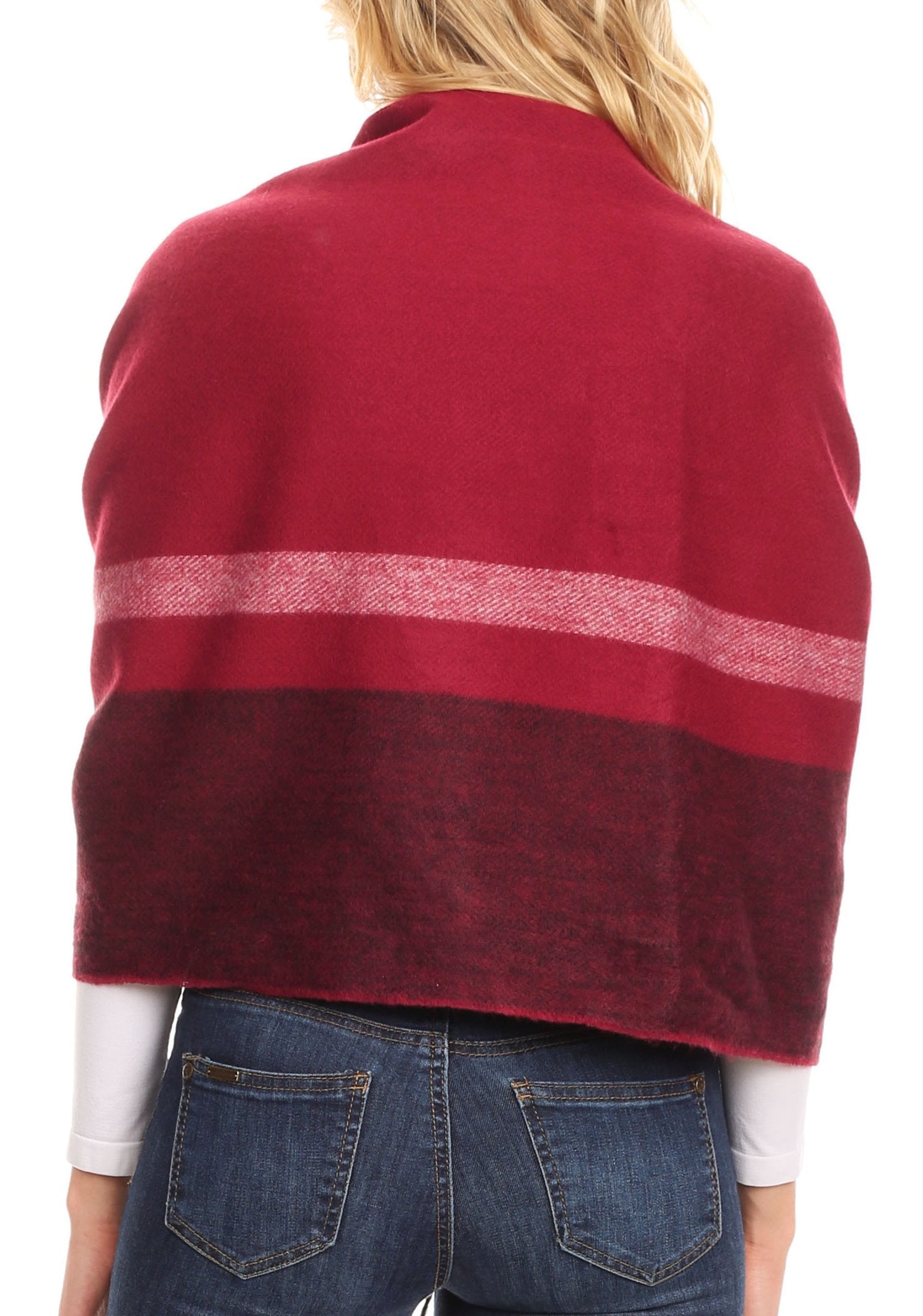 Sakkas Iris Warm Super Soft Cashmere Feel Pashmina Shawl / Scarf with Fringes - Concordia Style Boutique