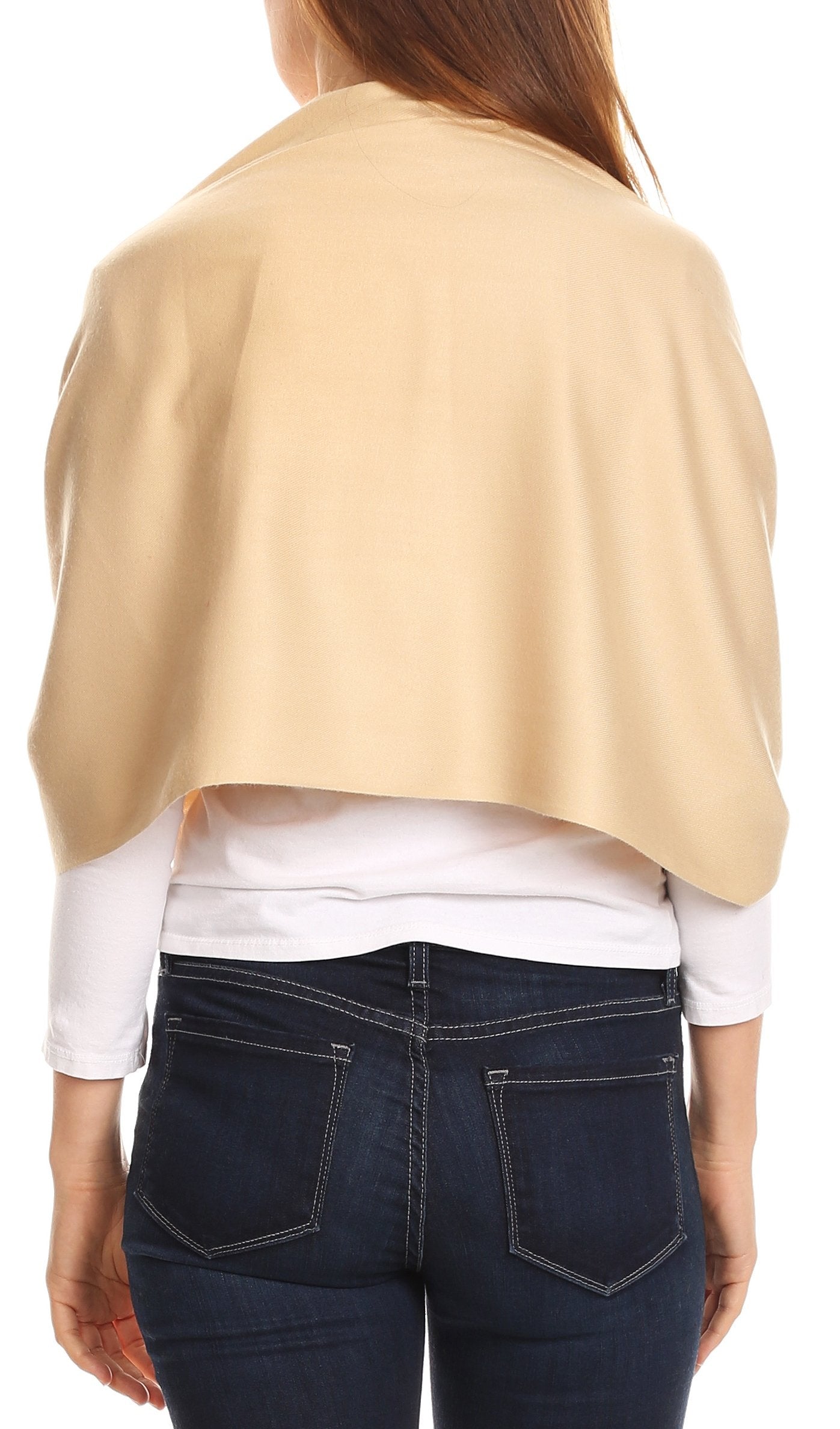 Sakkas Iris Warm Super Soft Cashmere Feel Pashmina Shawl / Scarf with Fringes - Concordia Style Boutique
