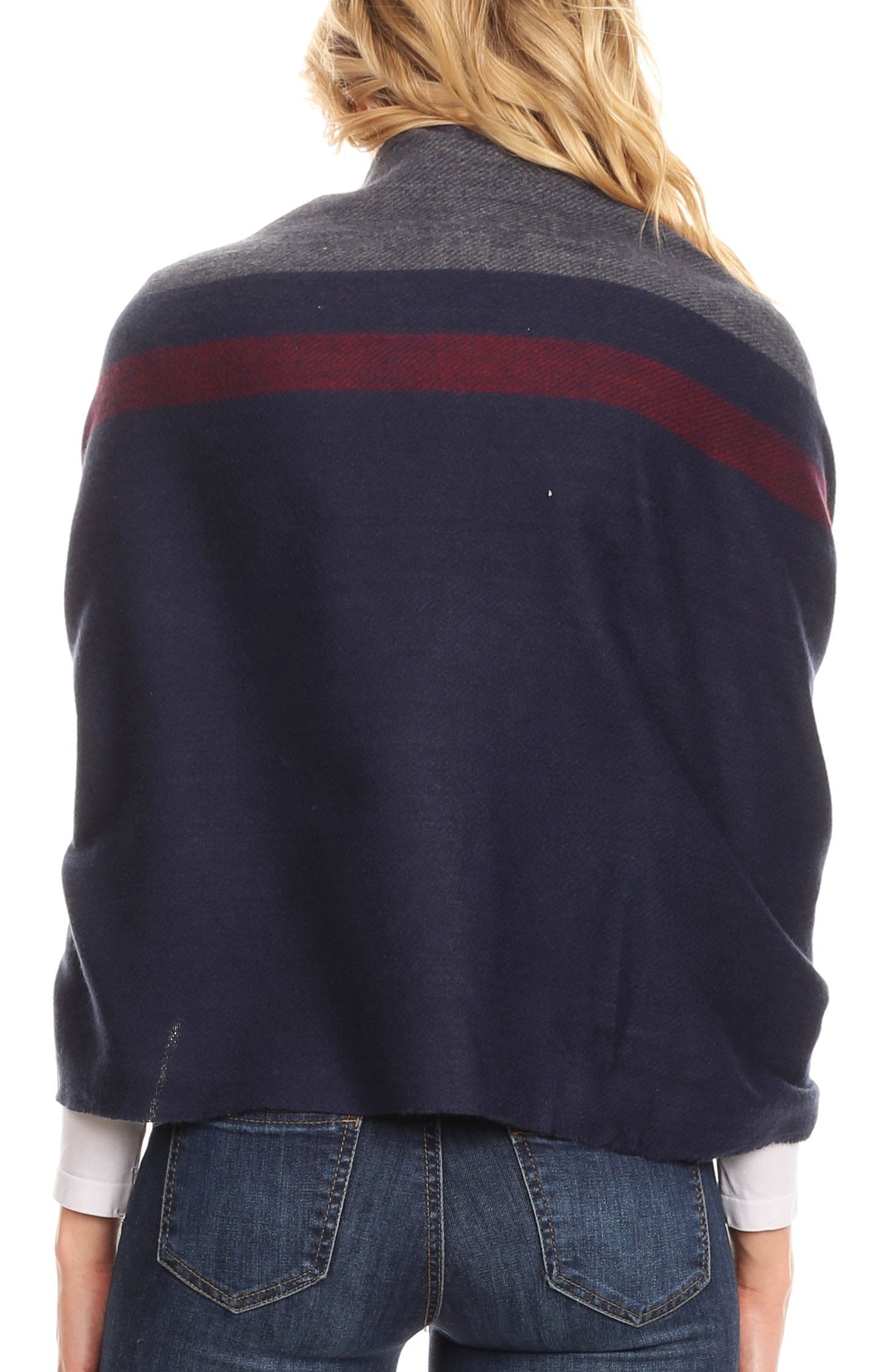 Sakkas Iris Warm Super Soft Cashmere Feel Pashmina Shawl / Scarf with Fringes - Concordia Style Boutique