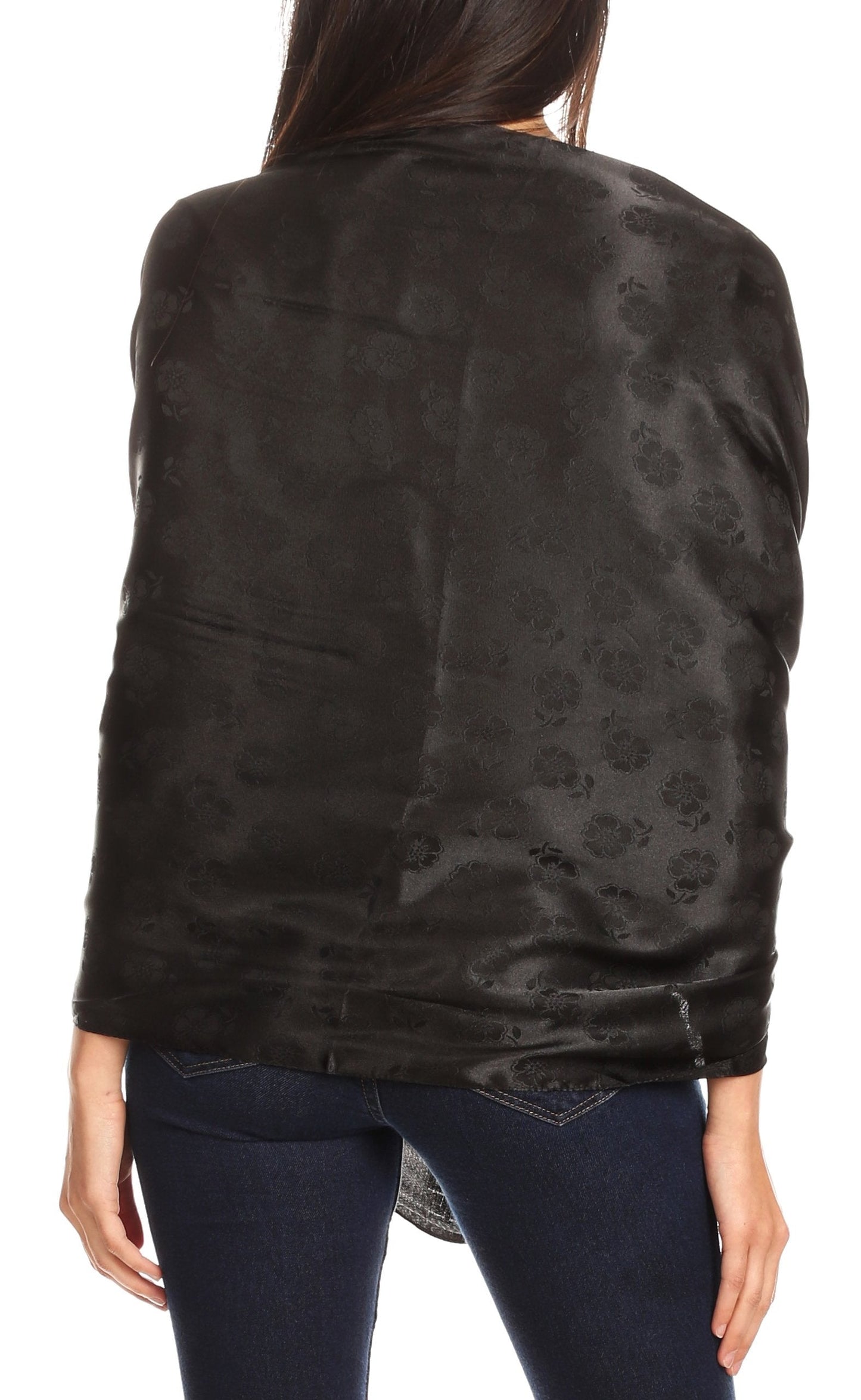 Sakkas Litta Women's Brocade Evening Shawl Wrap Head Scarf Large Soft Wedding - Concordia Style Boutique