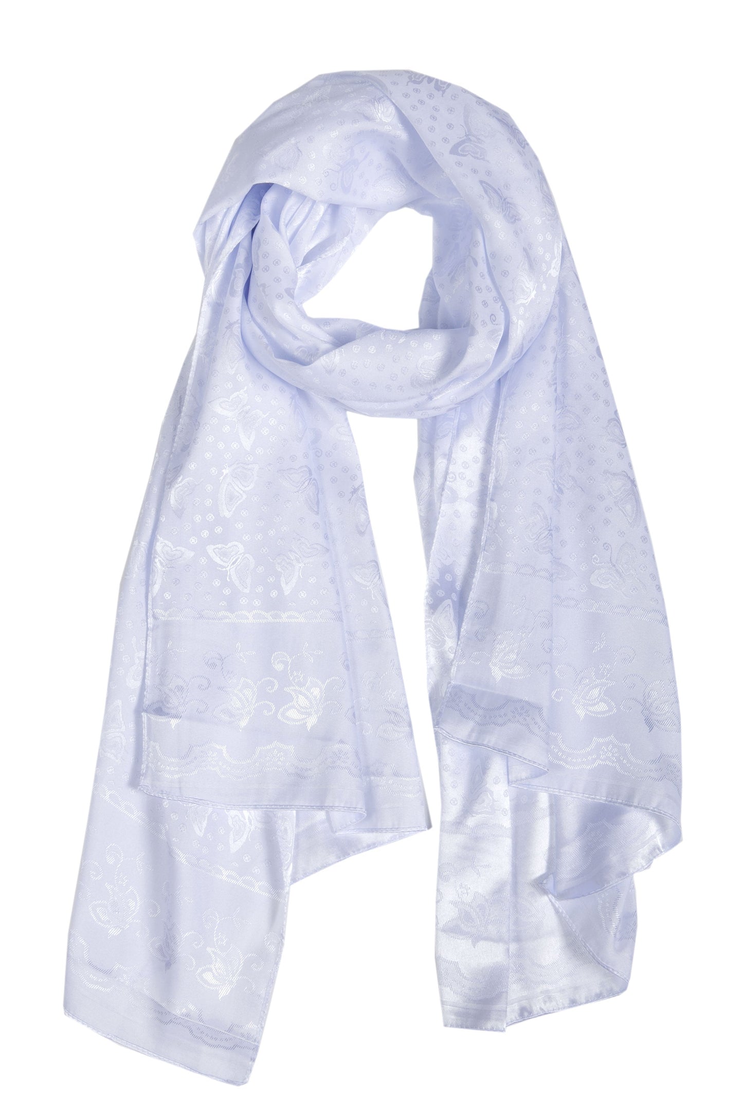 Sakkas Litta Women's Brocade Evening Shawl Wrap Head Scarf Large Soft Wedding - Concordia Style Boutique