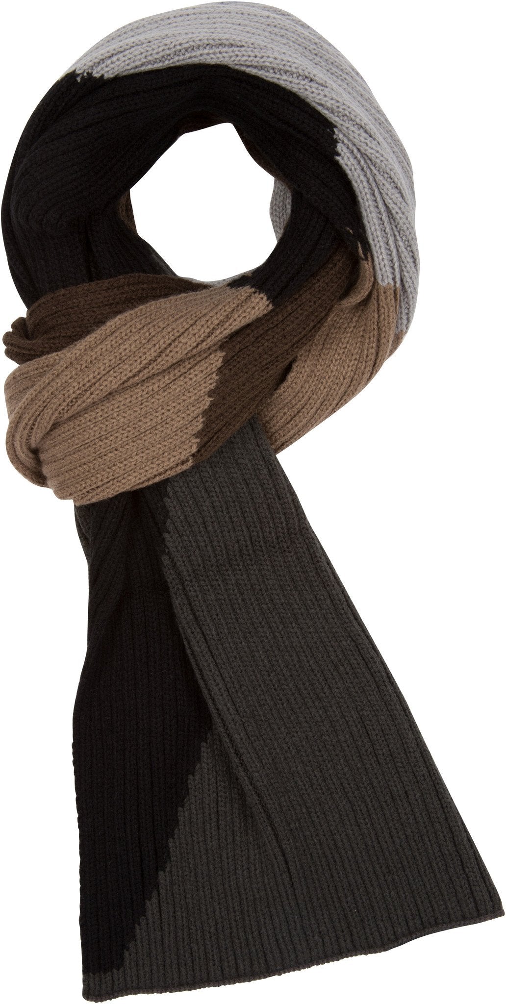 Sakkas Miller Unisex Long Ribbed Knit Aztec Winter Scarf - Concordia Style Boutique