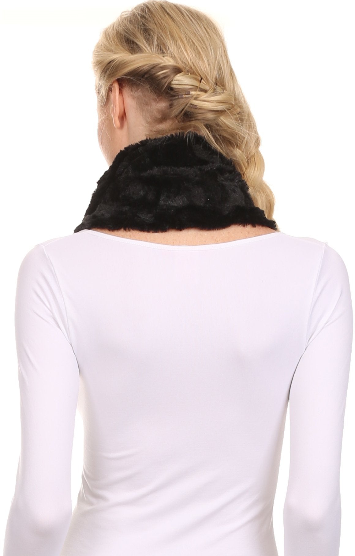 Sakkas Abhy Soft Fall Winter Furry Infinity Wrap Scarf - Concordia Style Boutique