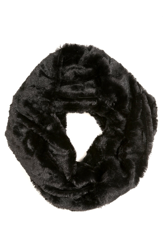 Sakkas Abhy Soft Fall Winter Furry Infinity Wrap Scarf - Concordia Style Boutique