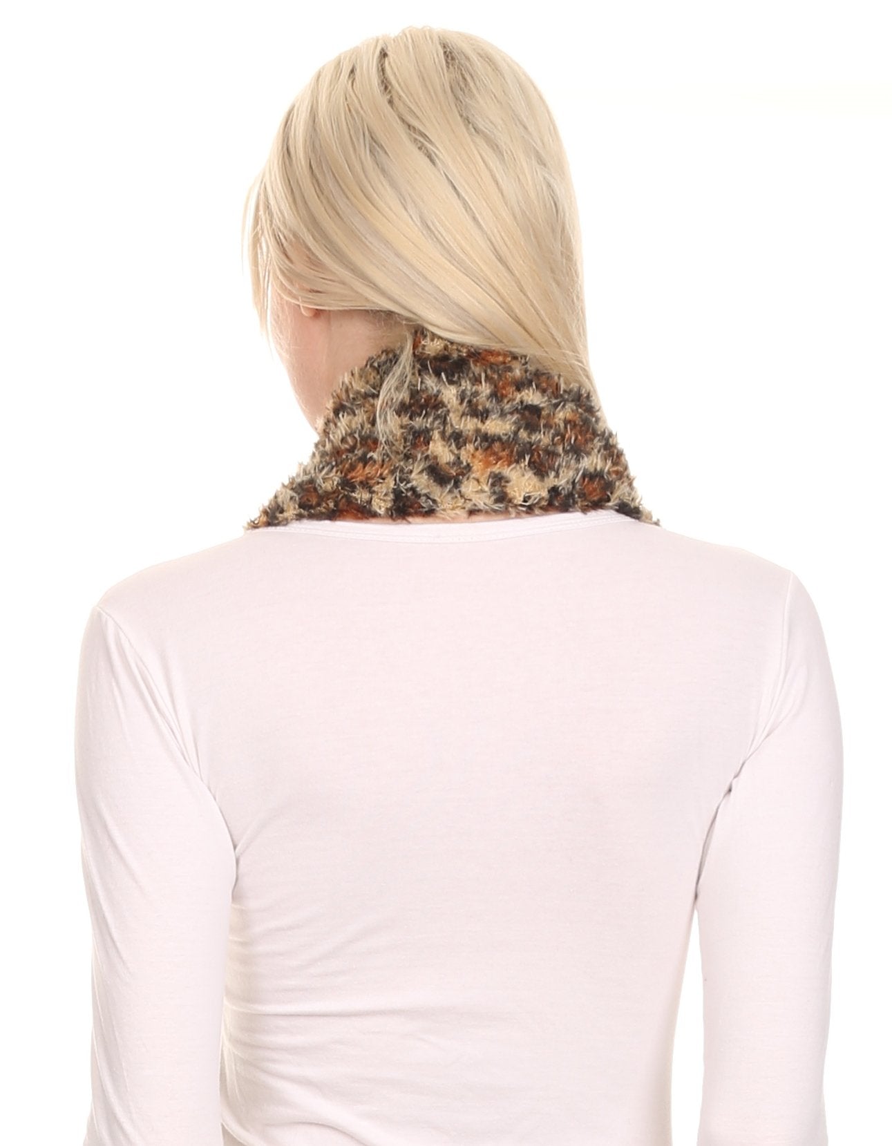 Sakkas Abhy Soft Fall Winter Furry Infinity Wrap Scarf - Concordia Style Boutique