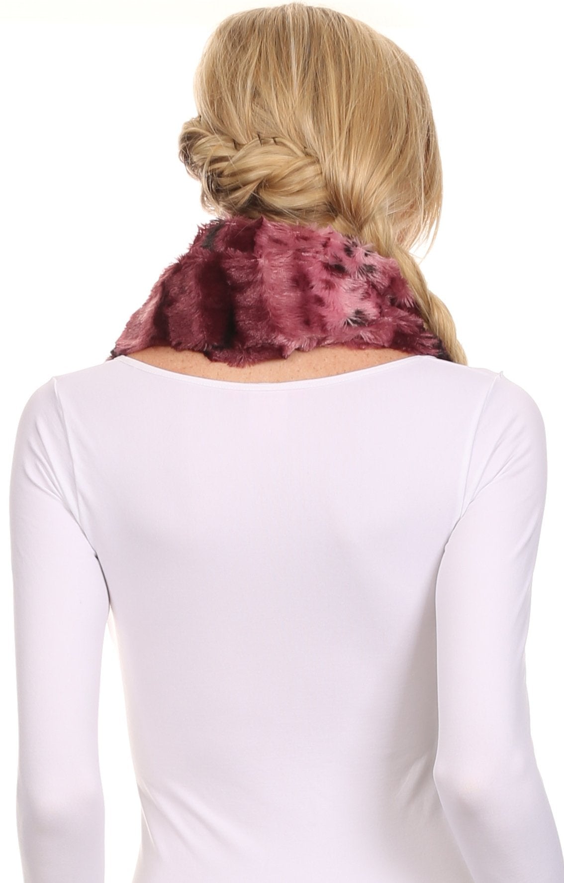 Sakkas Abhy Soft Fall Winter Furry Infinity Wrap Scarf - Concordia Style Boutique