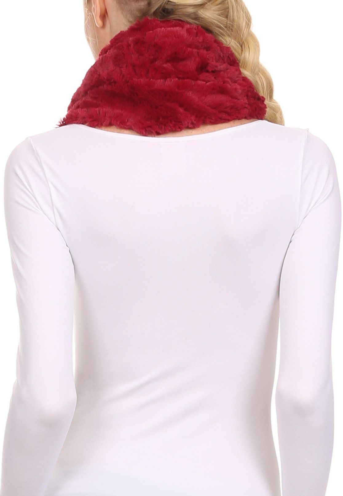 Sakkas Abhy Soft Fall Winter Furry Infinity Wrap Scarf - Concordia Style Boutique