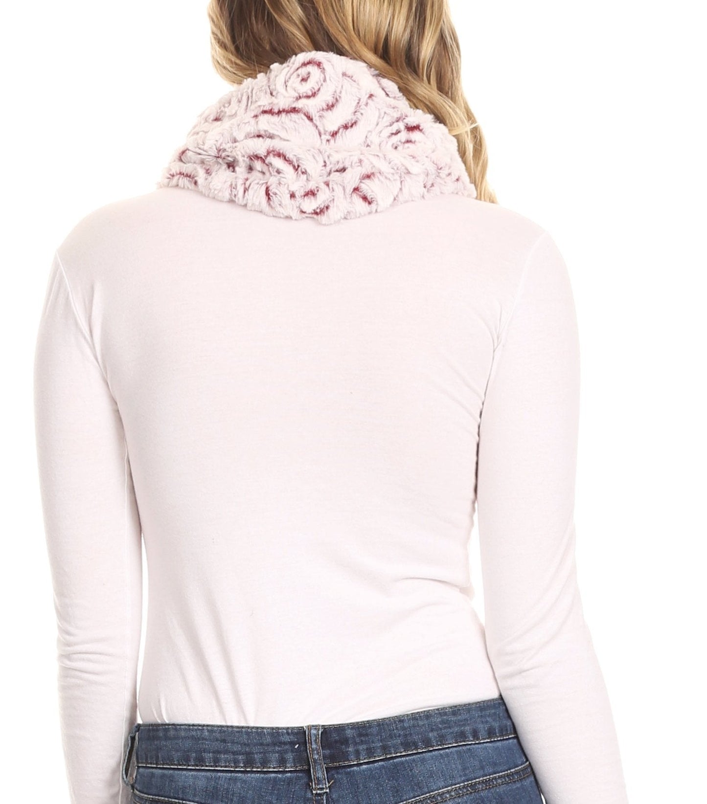 Sakkas Abhy Soft Fall Winter Furry Infinity Wrap Scarf - Concordia Style Boutique