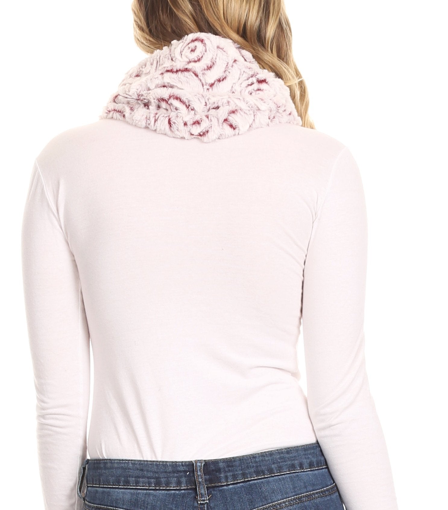 Sakkas Abhy Soft Fall Winter Furry Infinity Wrap Scarf - Concordia Style Boutique
