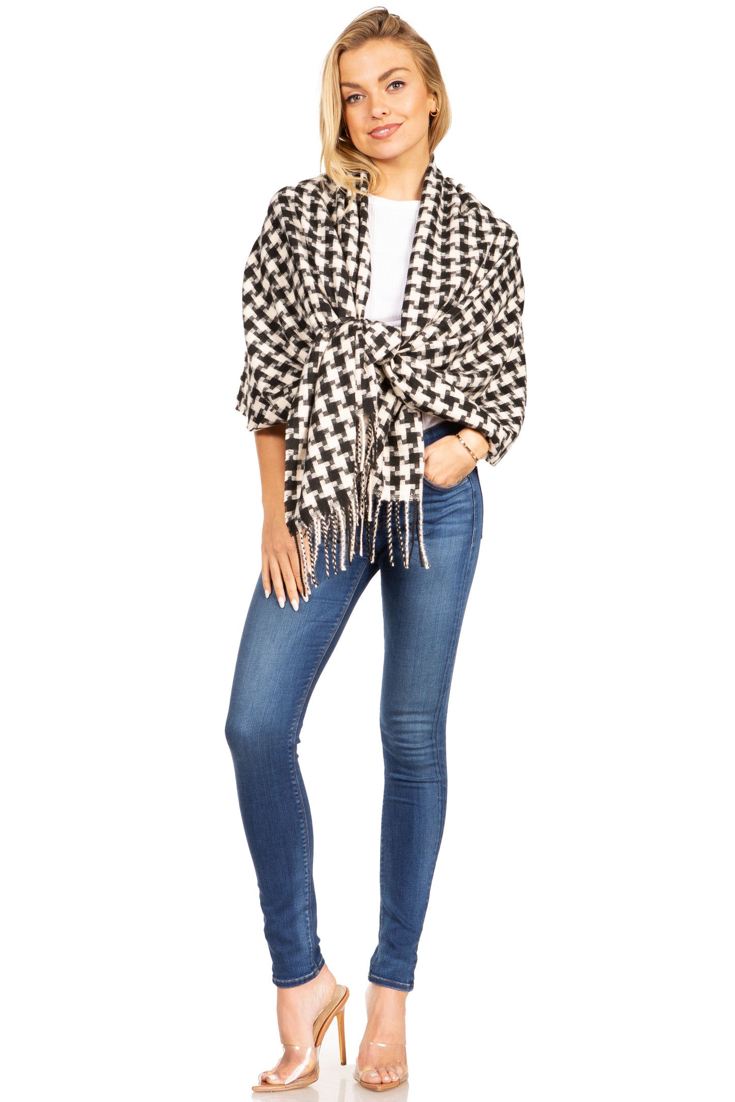 Sakkas Martinna Women's Winter Warm Super Soft and Light Pattern Shawl Scarf Wrap - Concordia Style Boutique
