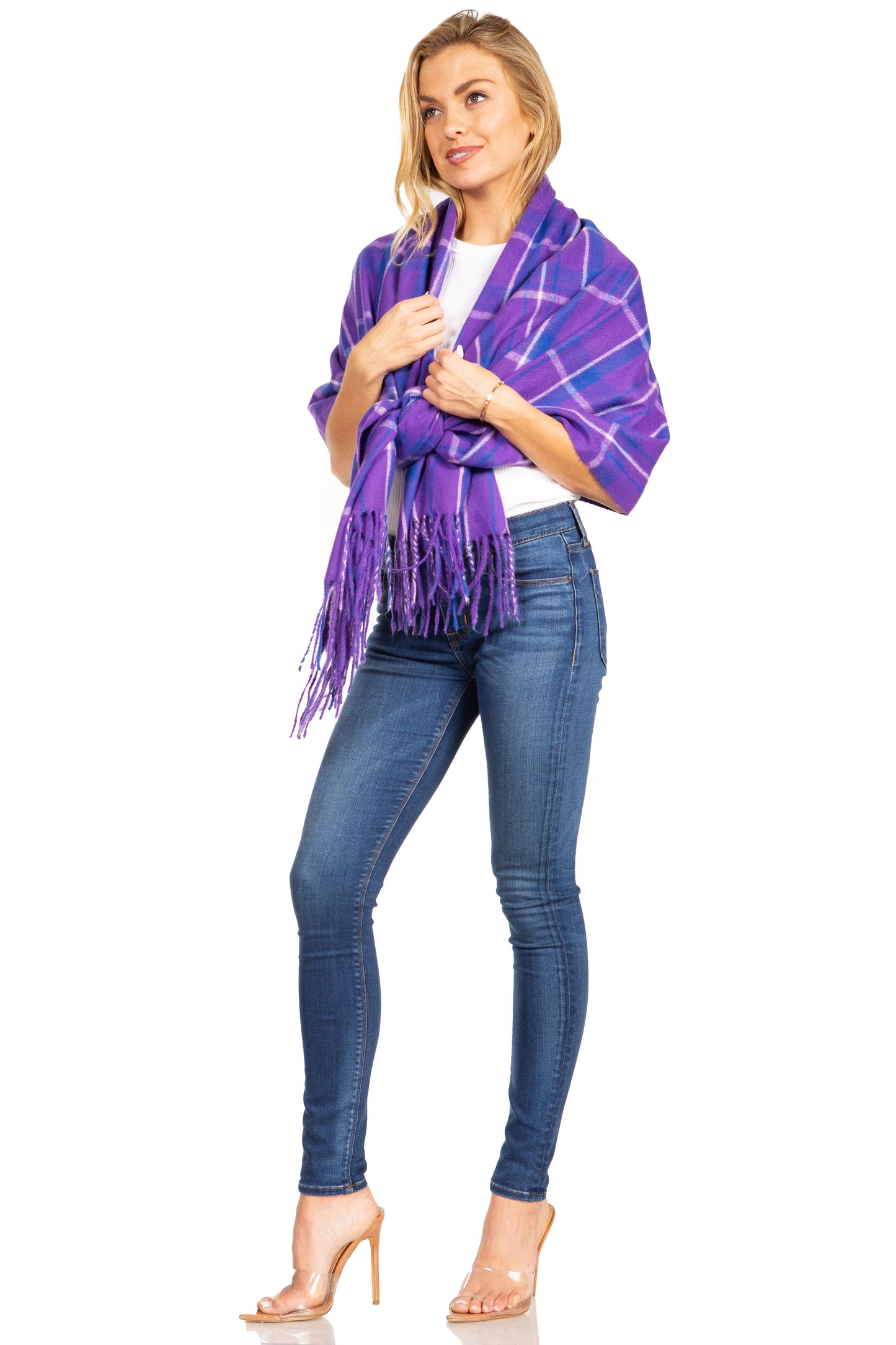 Sakkas Martinna Women's Winter Warm Super Soft and Light Pattern Shawl Scarf Wrap - Concordia Style Boutique