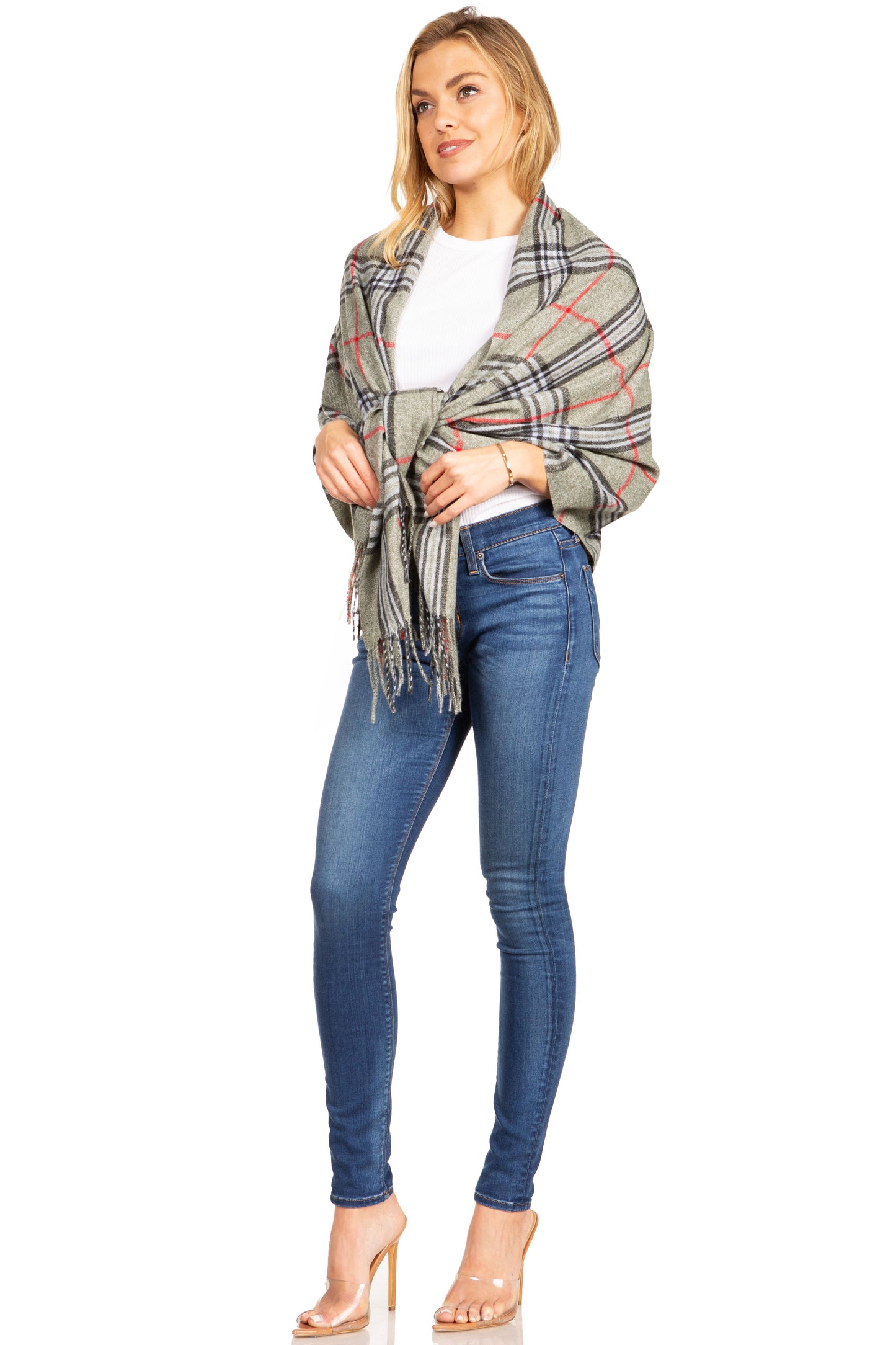 Sakkas Martinna Women's Winter Warm Super Soft and Light Pattern Shawl Scarf Wrap - Concordia Style Boutique