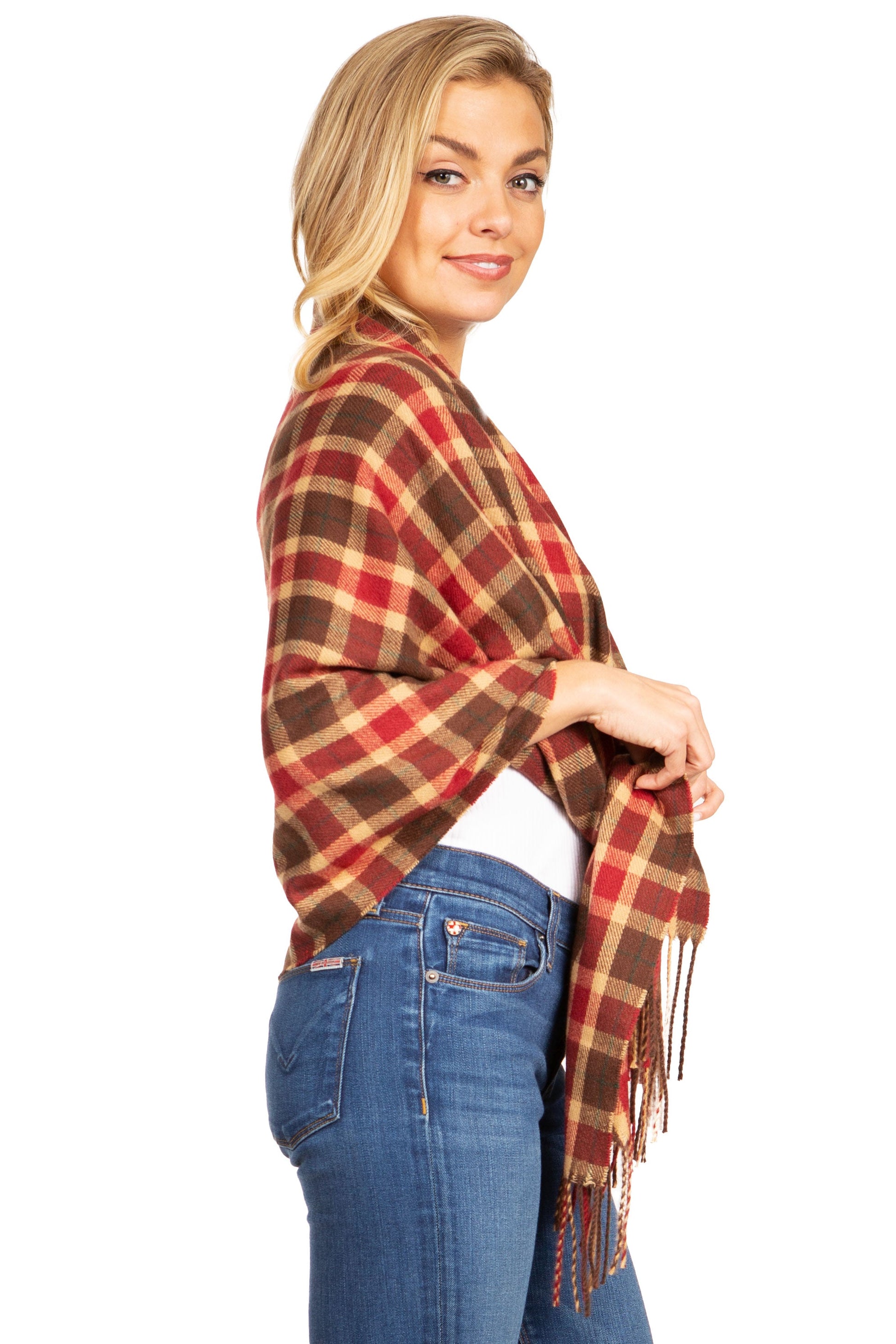 Sakkas Martinna Women's Winter Warm Super Soft and Light Pattern Shawl Scarf Wrap - Concordia Style Boutique