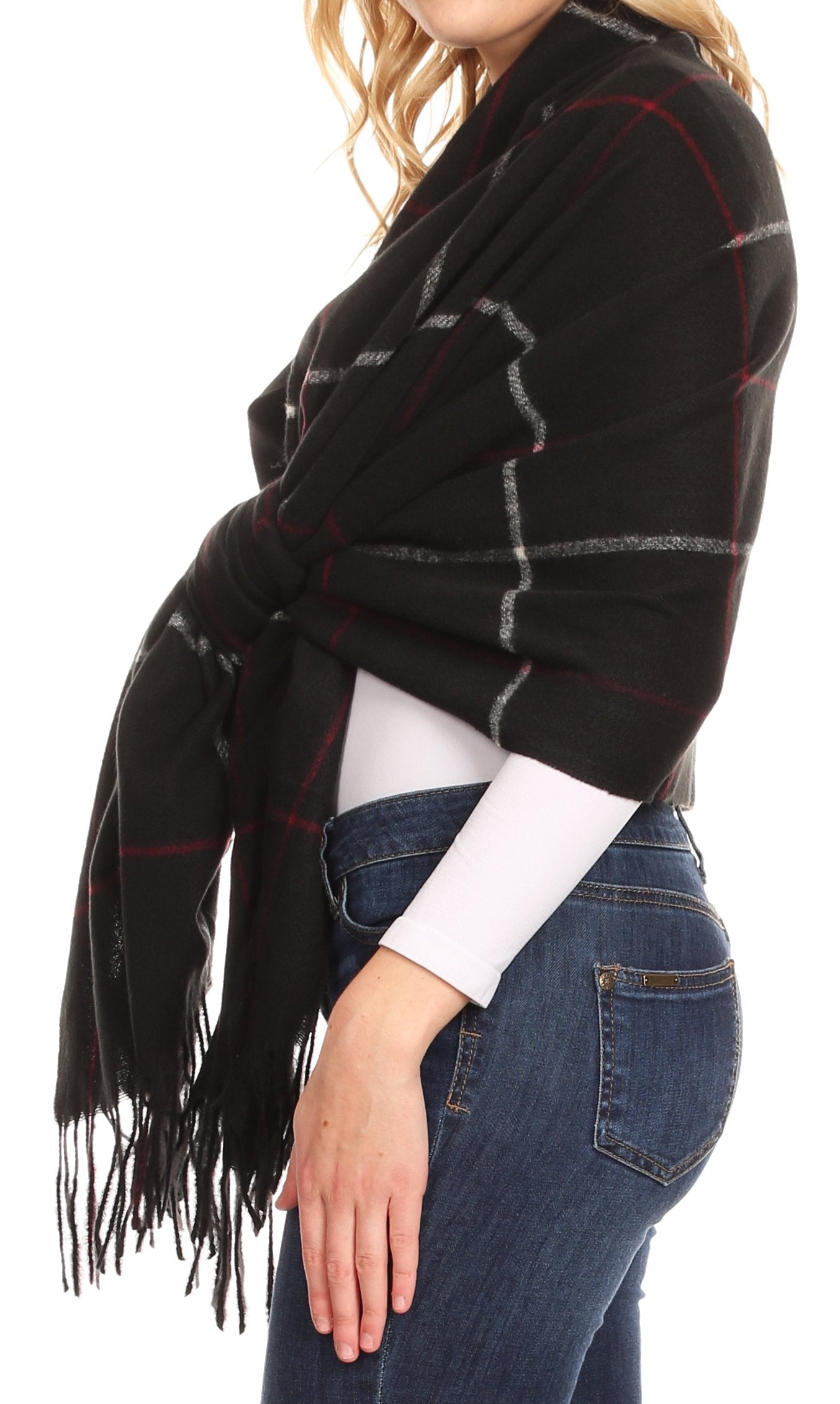 Sakkas Martinna Women's Winter Warm Super Soft and Light Pattern Shawl Scarf Wrap - Concordia Style Boutique