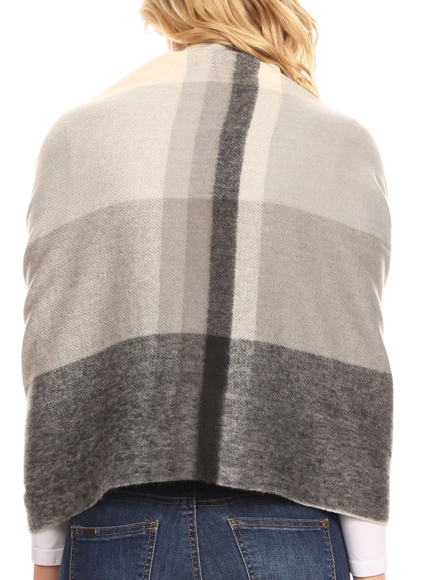 Sakkas Martinna Women's Winter Warm Super Soft and Light Pattern Shawl Scarf Wrap - Concordia Style Boutique