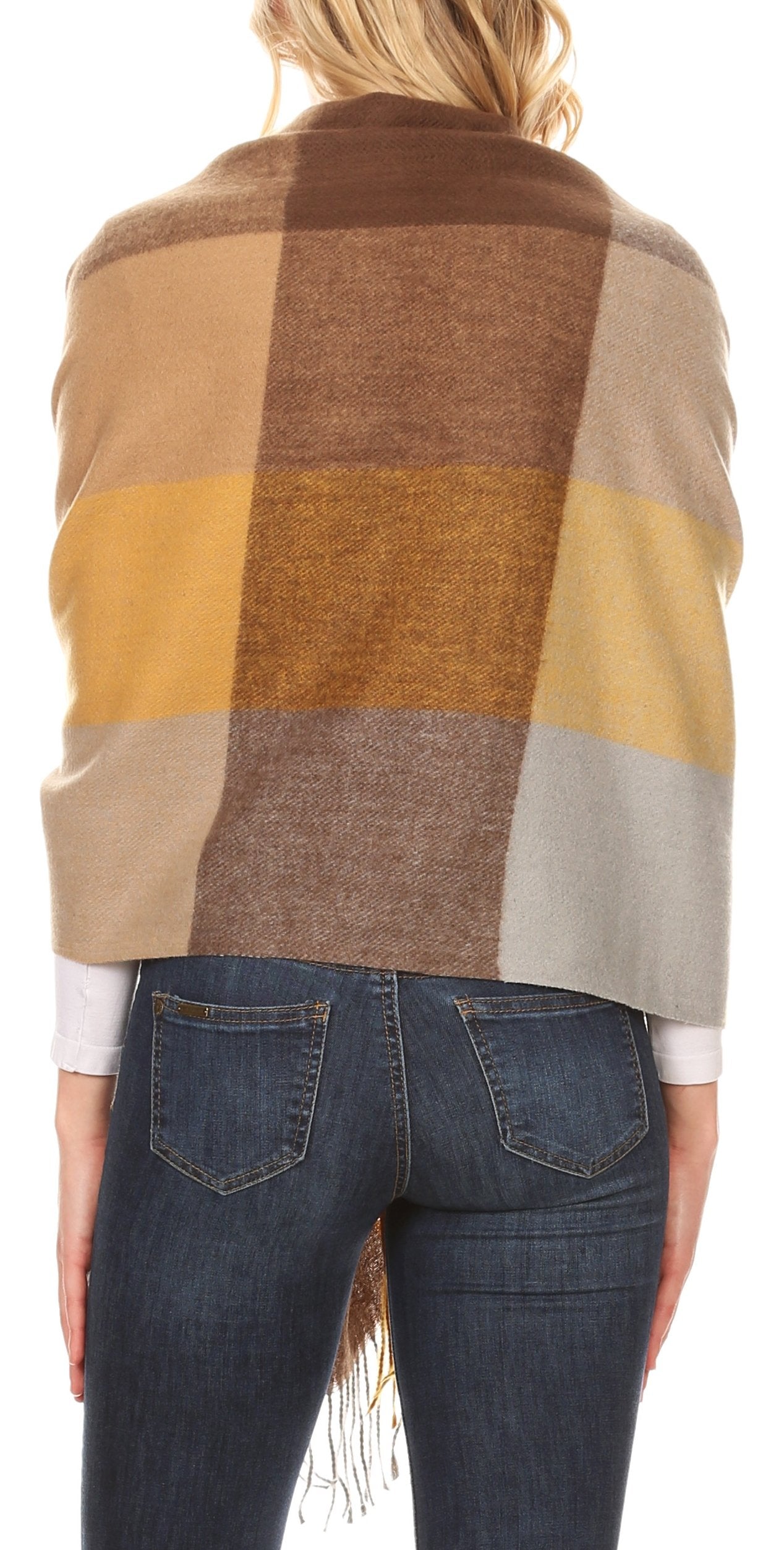 Sakkas Martinna Women's Winter Warm Super Soft and Light Pattern Shawl Scarf Wrap - Concordia Style Boutique
