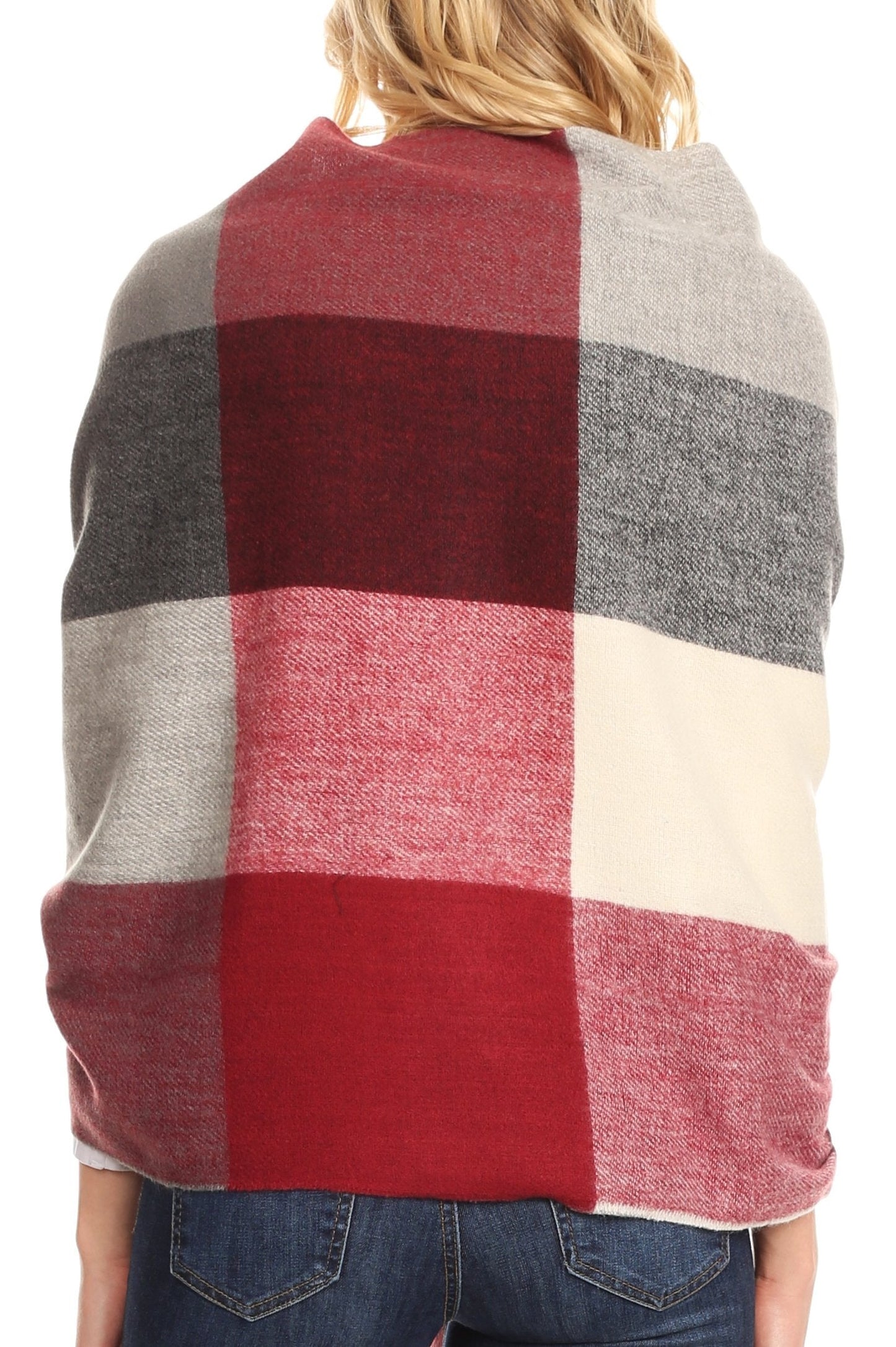 Sakkas Martinna Women's Winter Warm Super Soft and Light Pattern Shawl Scarf Wrap - Concordia Style Boutique