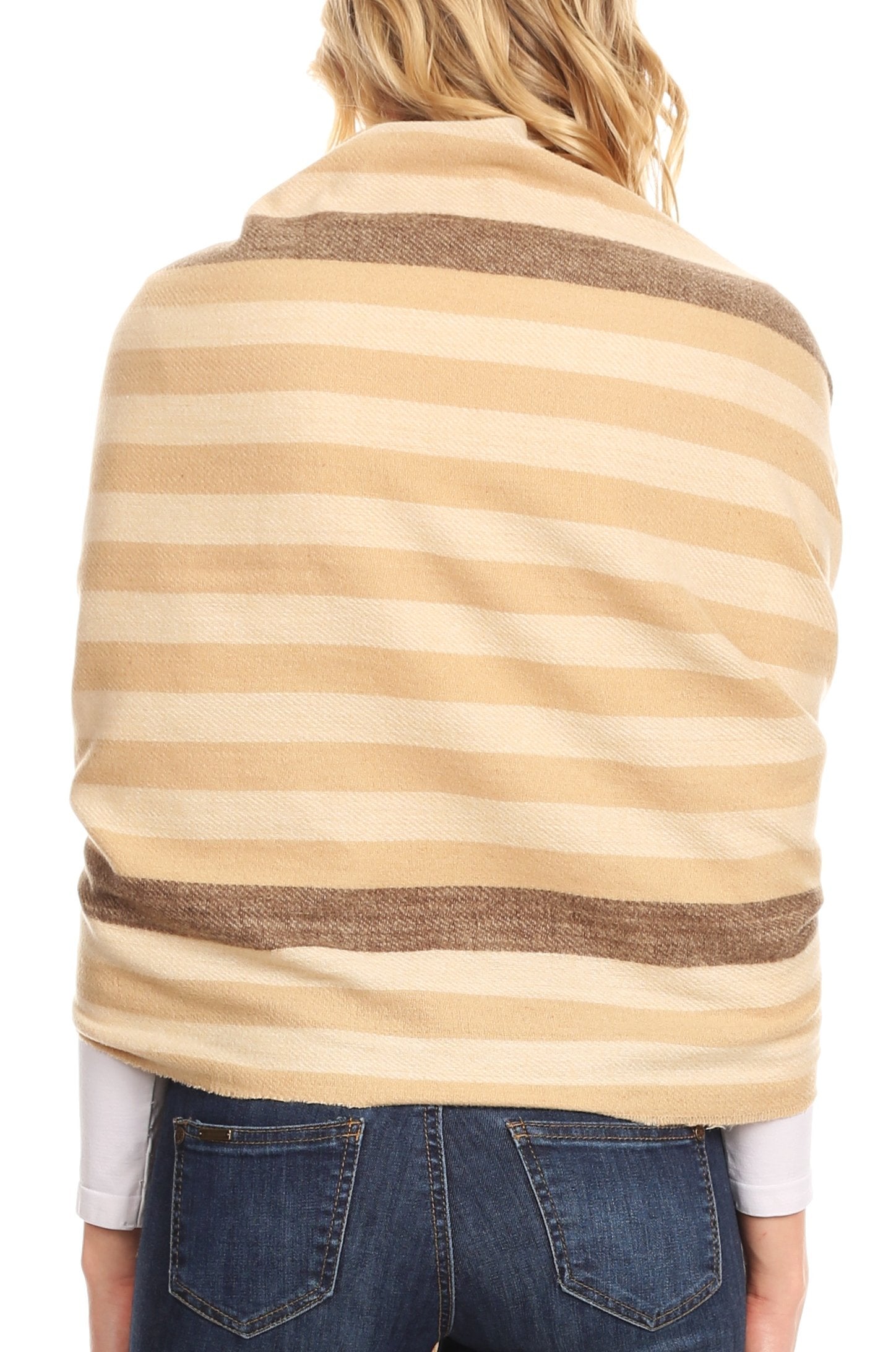 Sakkas Martinna Women's Winter Warm Super Soft and Light Pattern Shawl Scarf Wrap - Concordia Style Boutique