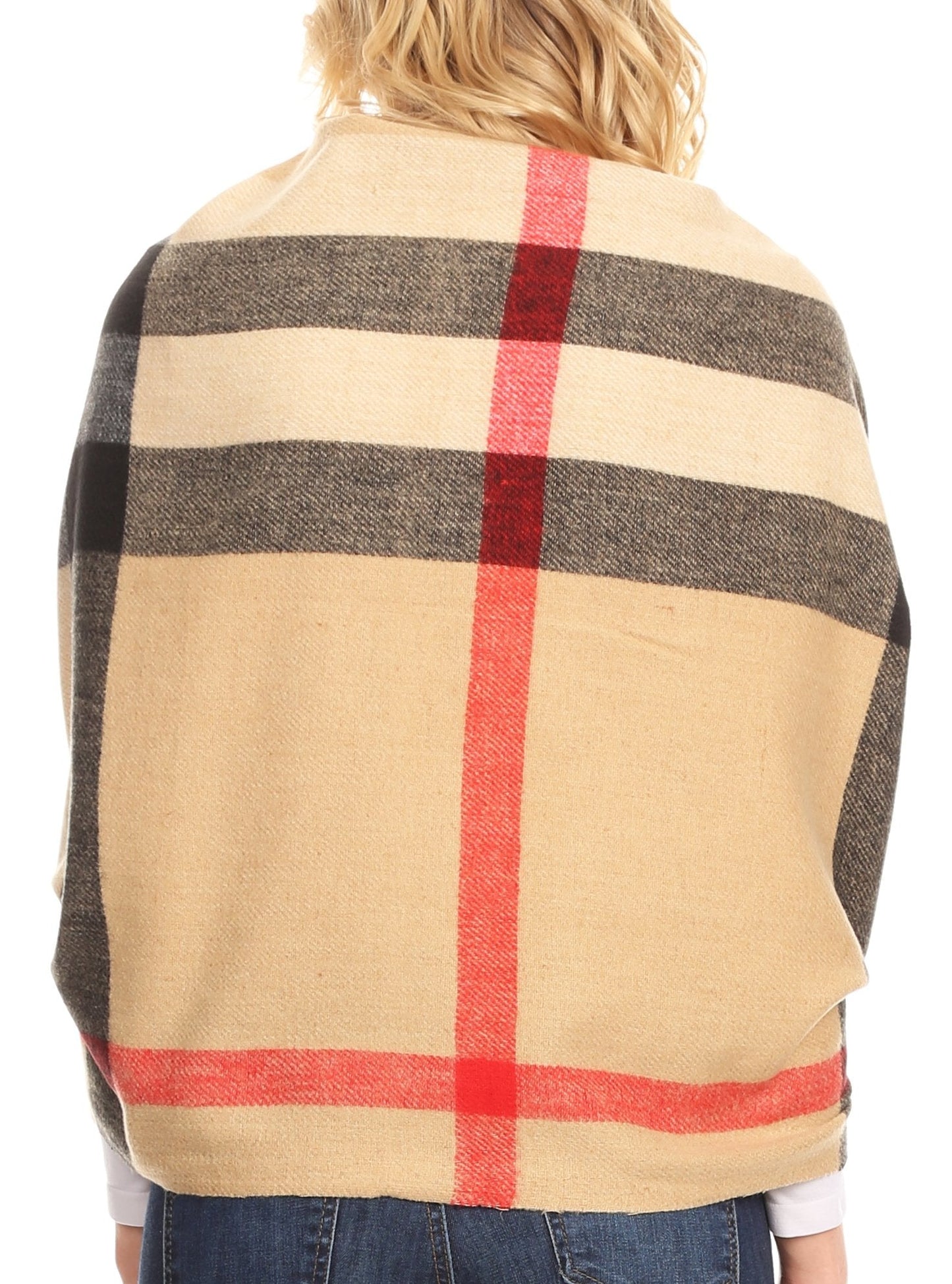 Sakkas Martinna Women's Winter Warm Super Soft and Light Pattern Shawl Scarf Wrap - Concordia Style Boutique