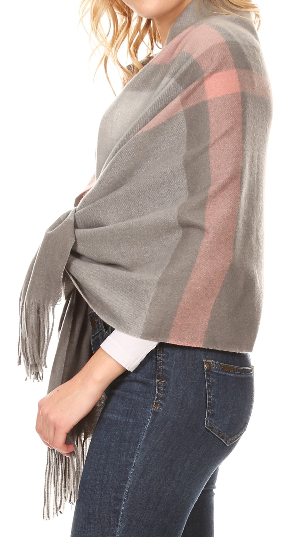 Sakkas Martinna Women's Winter Warm Super Soft and Light Pattern Shawl Scarf Wrap - Concordia Style Boutique
