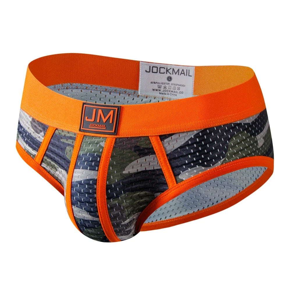 Jockmail Camo Mesh Brief